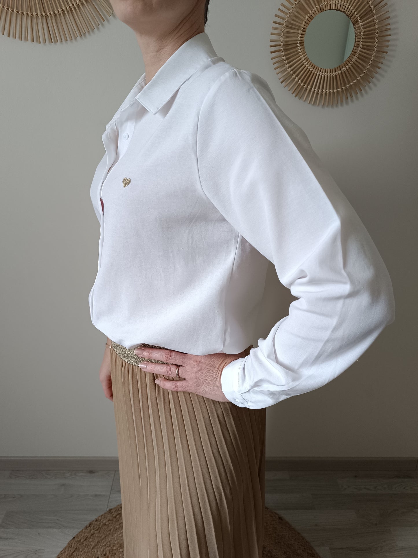 Chemisier Mila blanc
