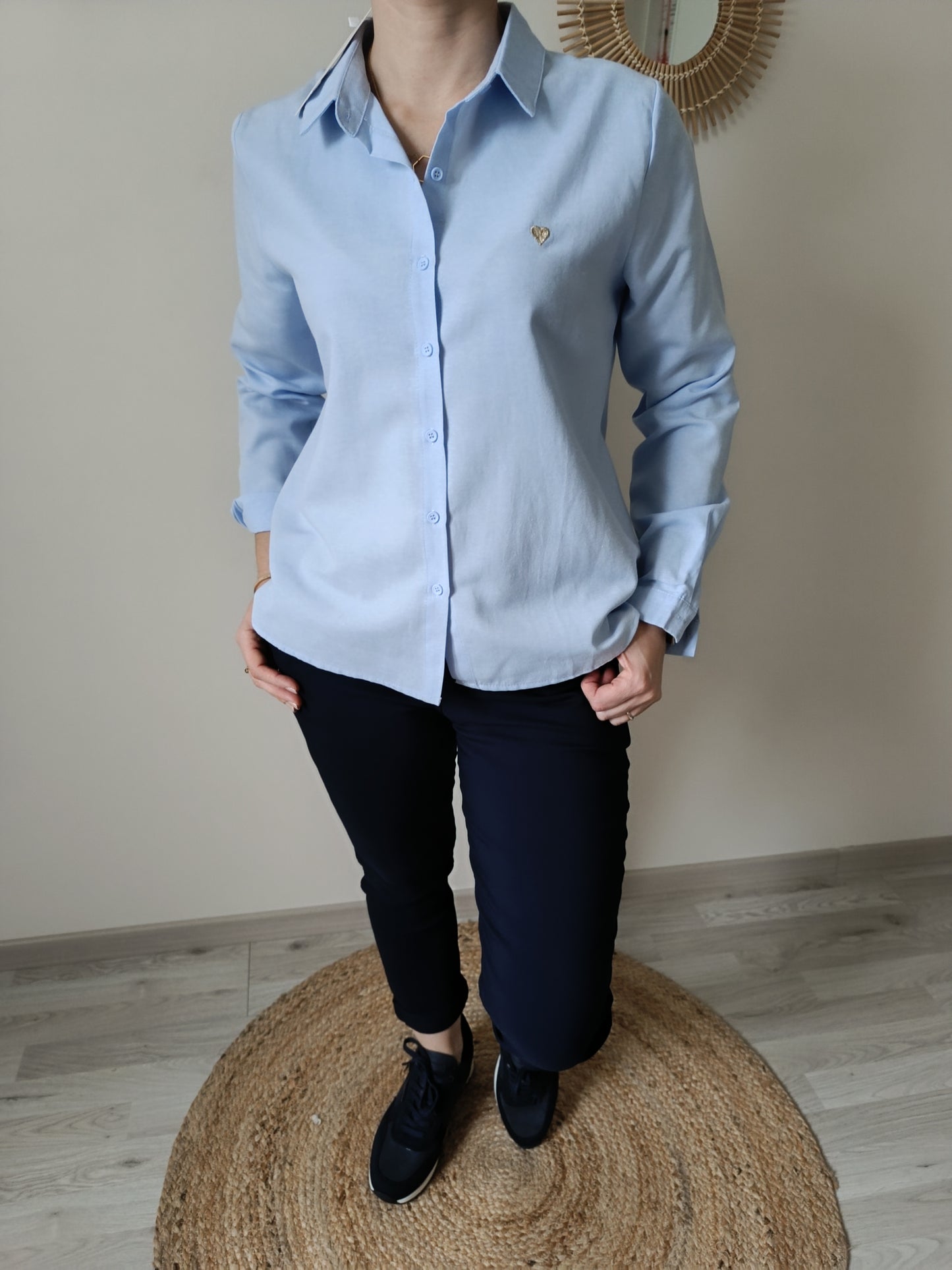 Chemisier Mila bleu