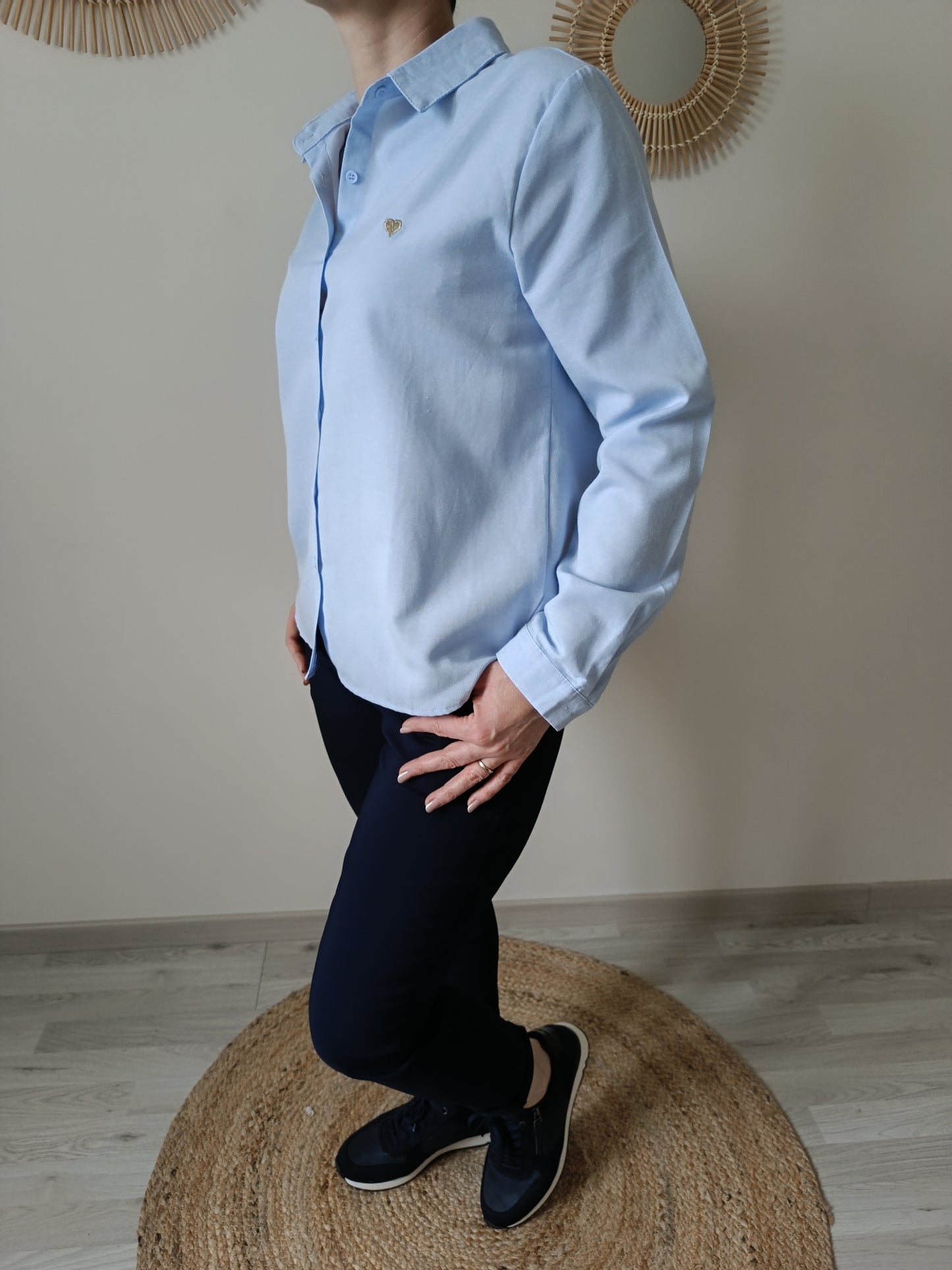 Chemisier Mila bleu