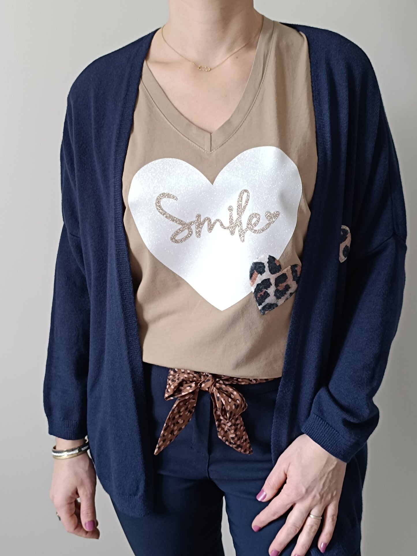 Tee-shirt Ayden camel