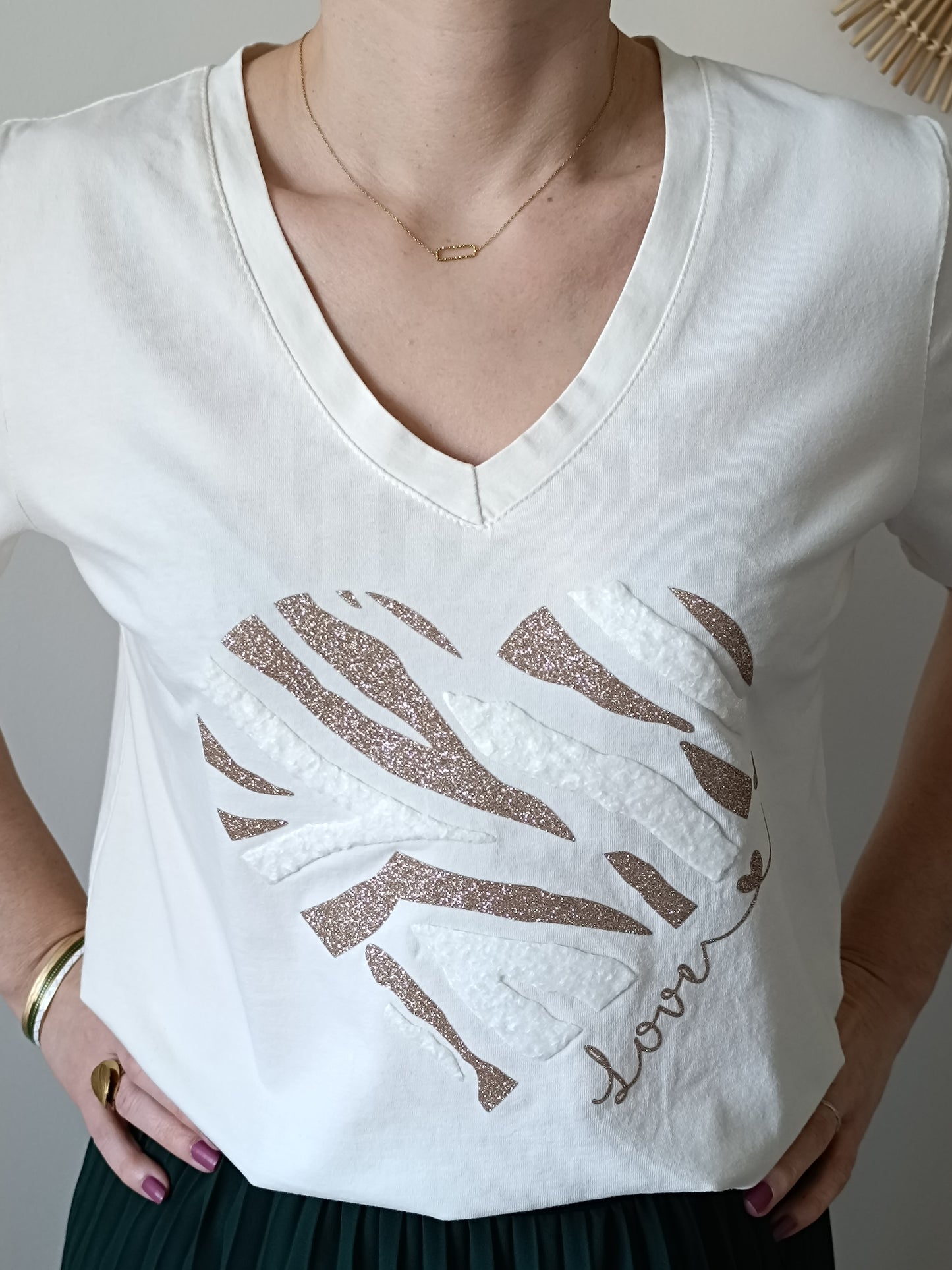 Tee-shirt Gabin beige