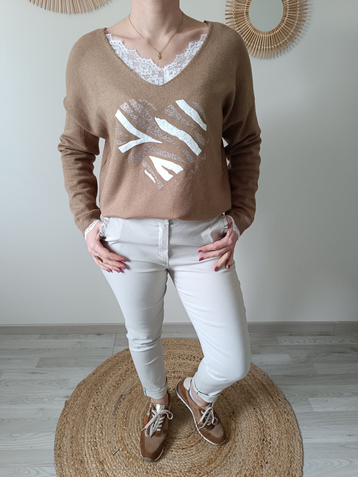 Pantalon Mattéo beige