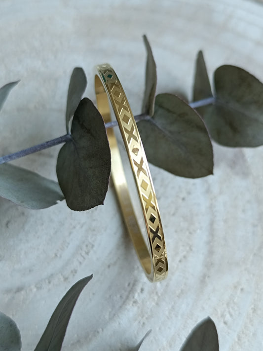 Bracelet Jonc or