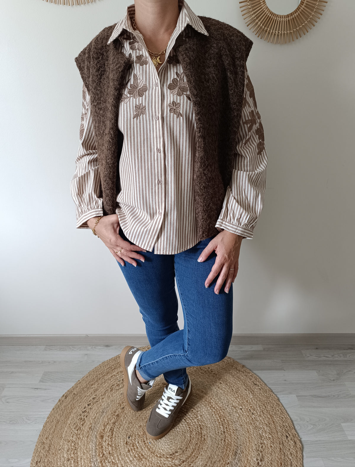 Gilet Tao chocolat