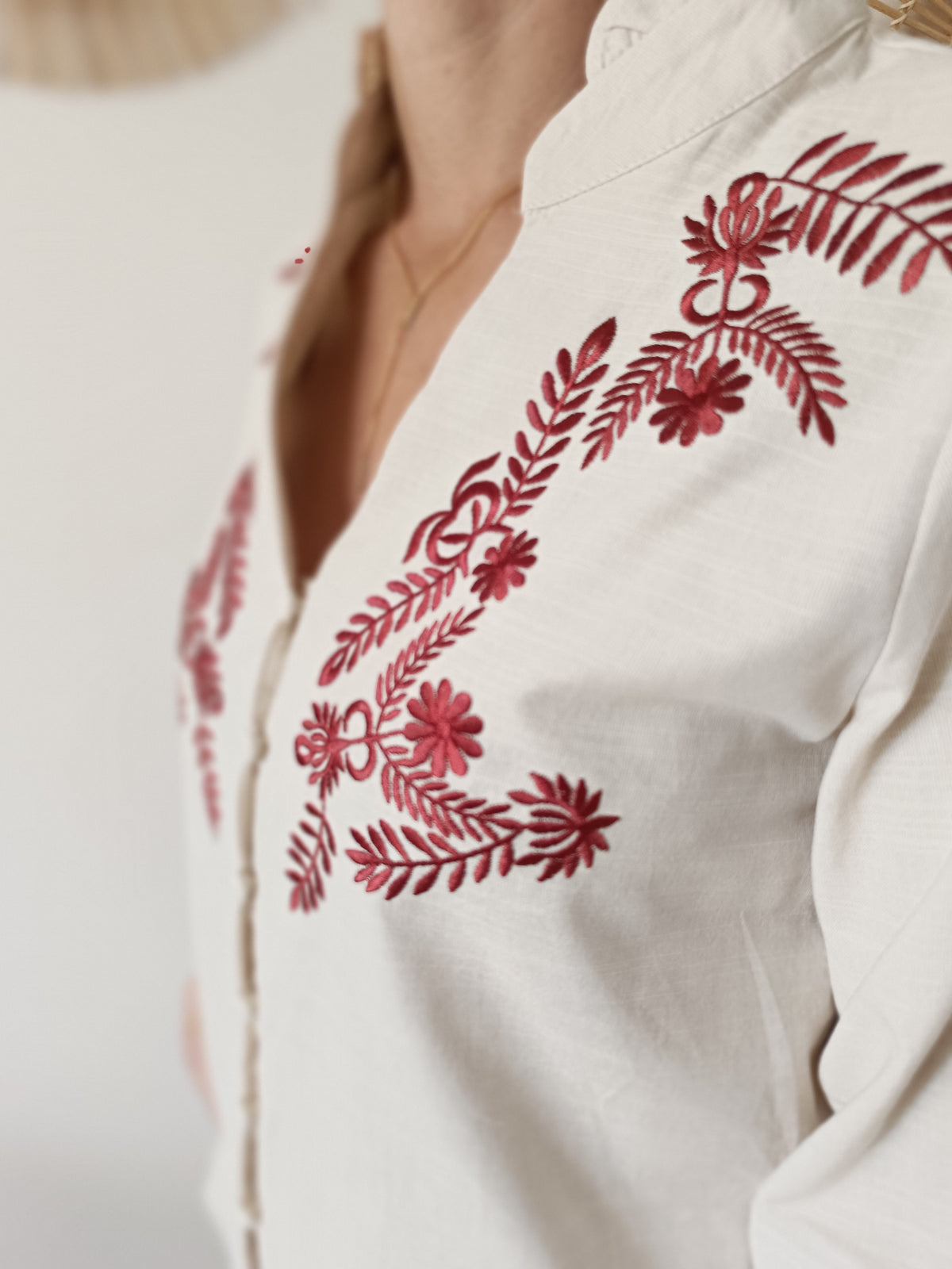 Chemisier Lucie beige