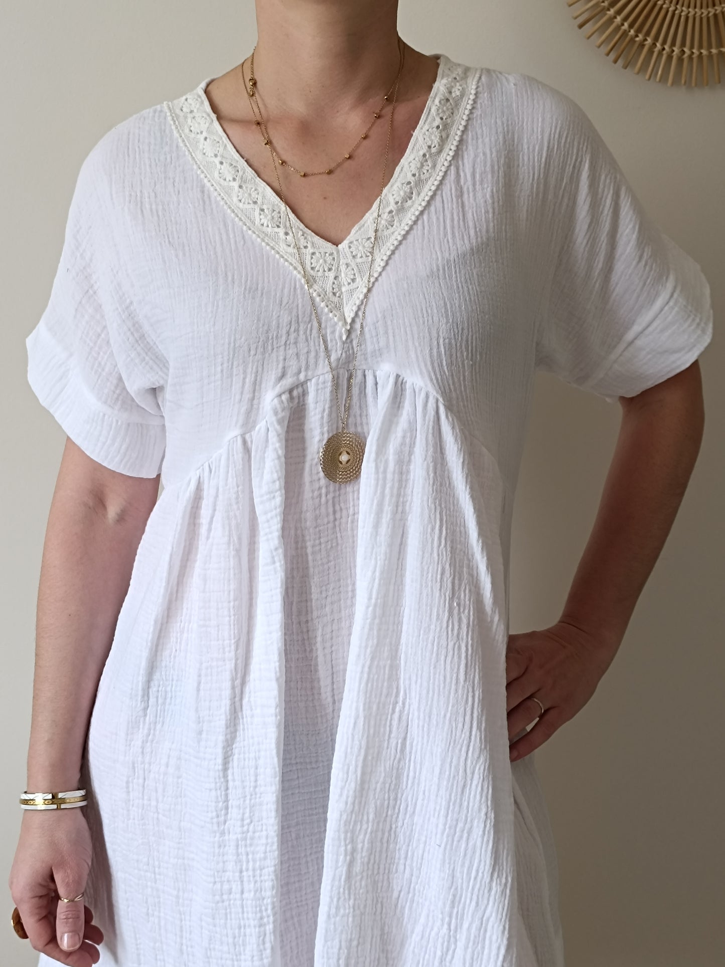 Robe Margaux blanche