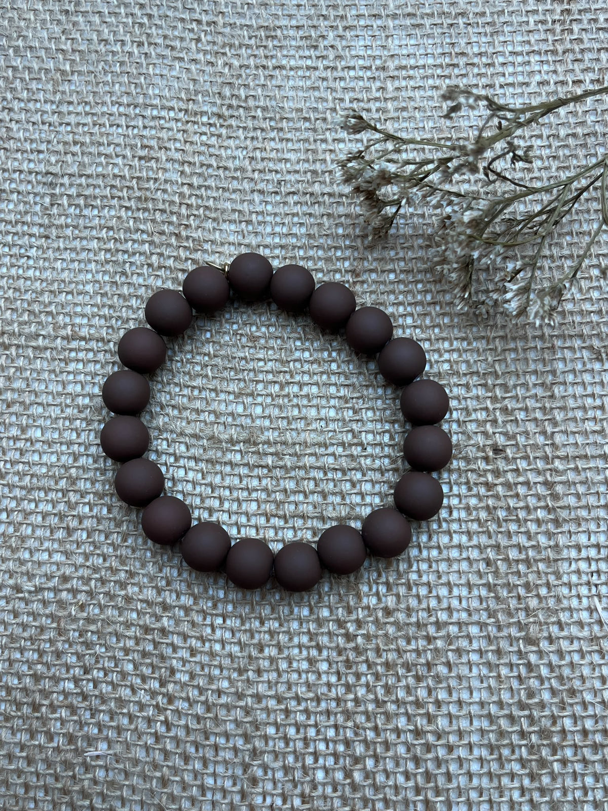 Bracelet élastique chocolat