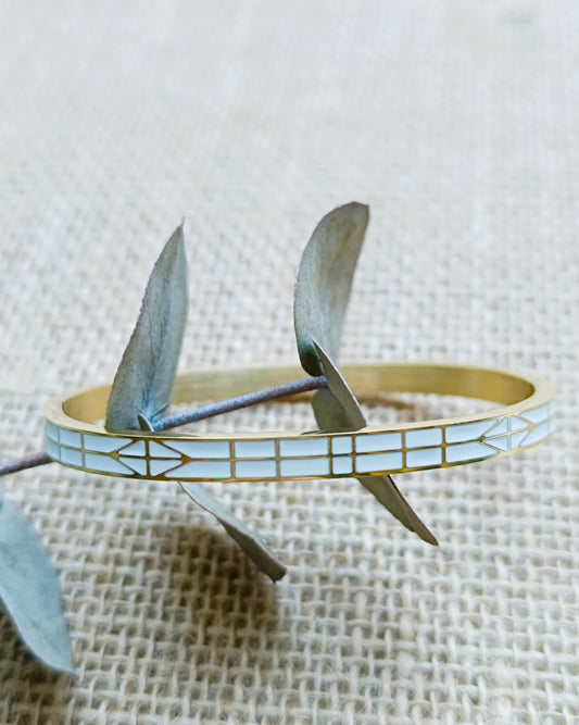 Bracelet Jonc blanc
