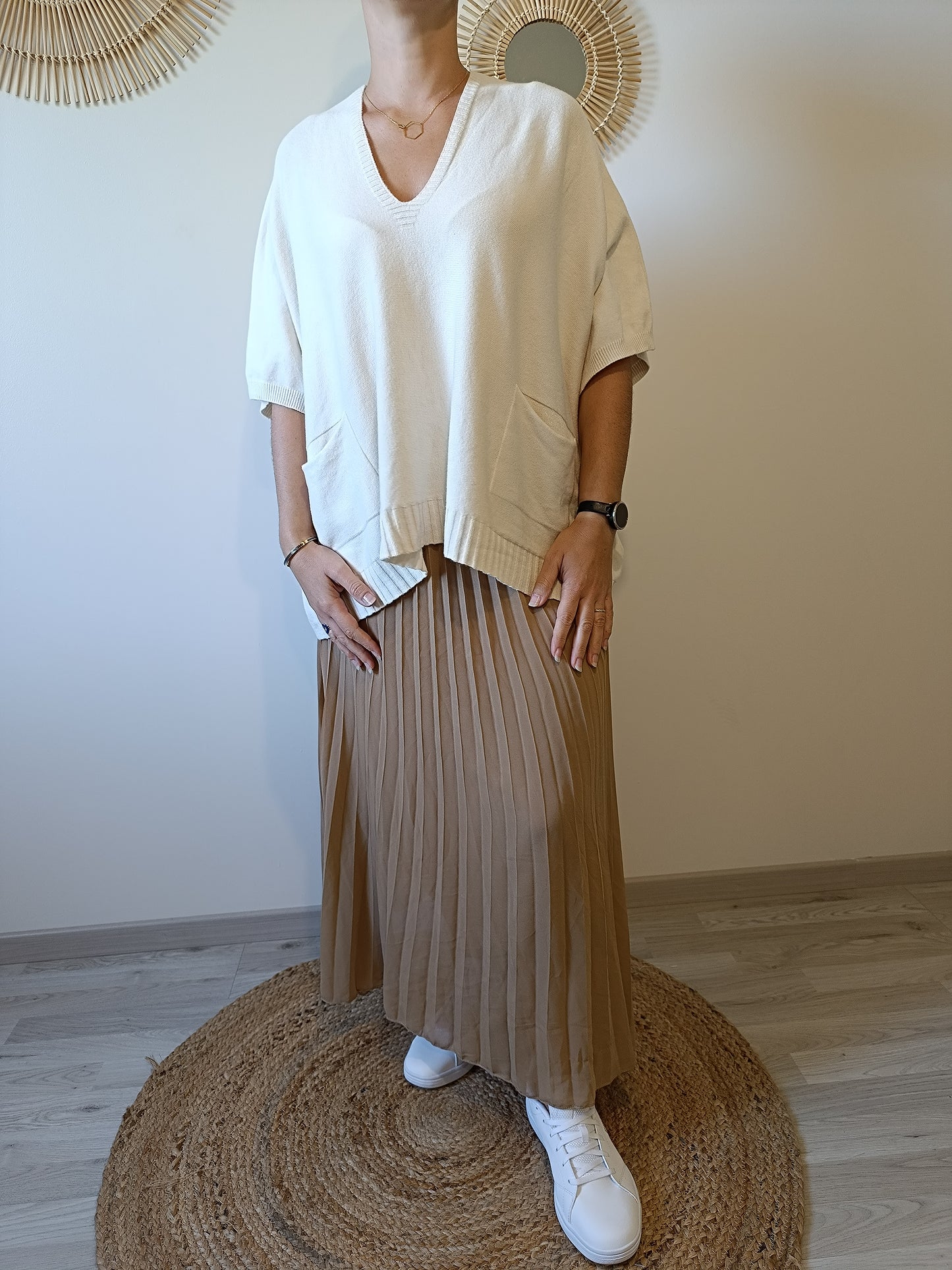 Jupe Maëline tan