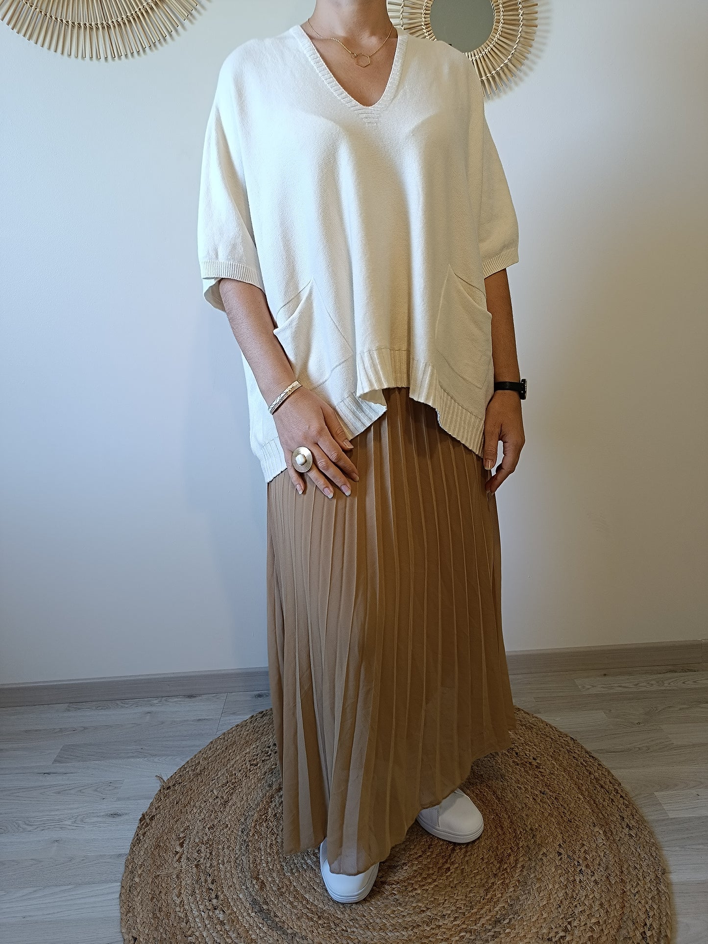 Jupe Maëline tan