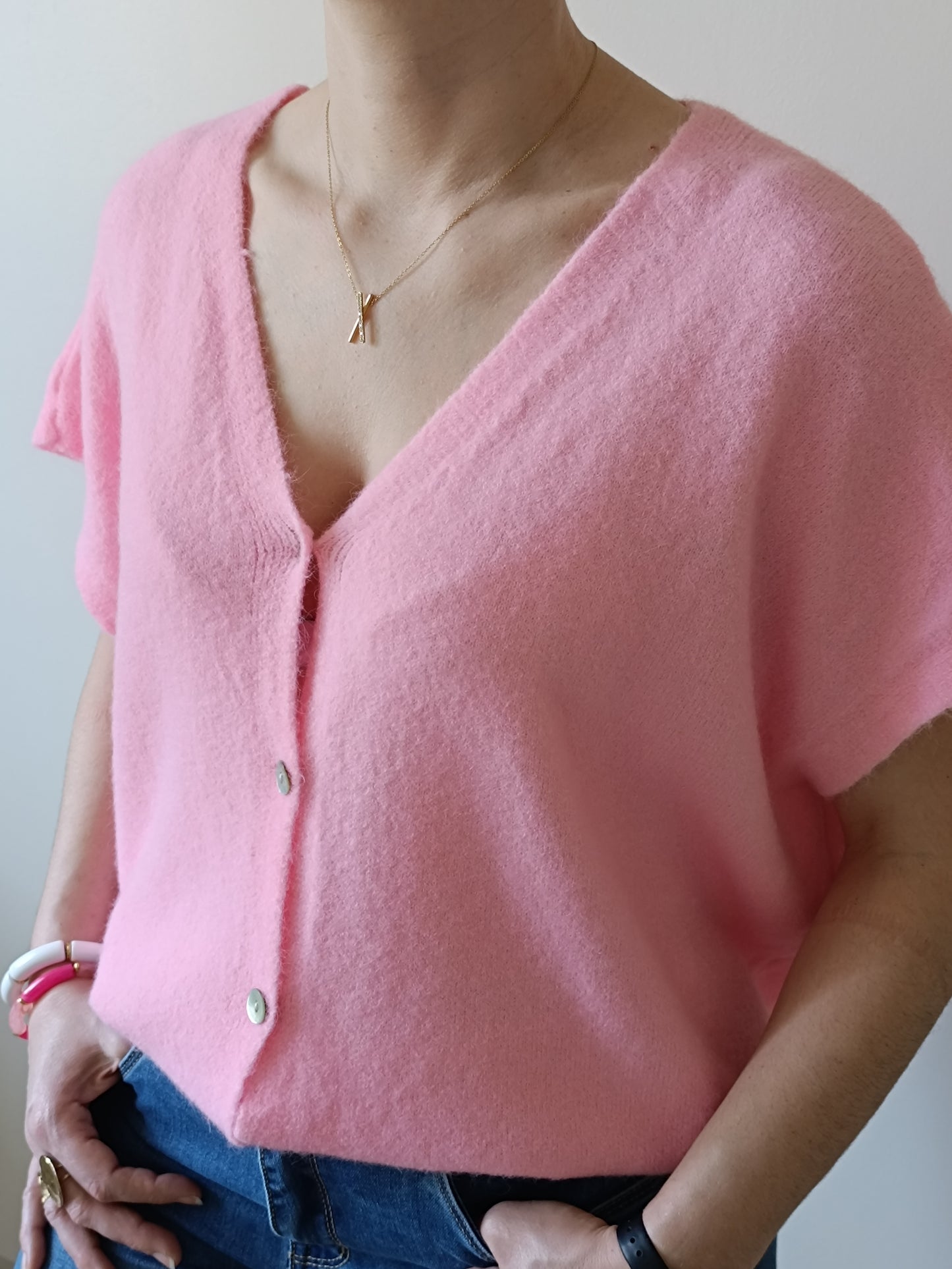 Gilet Kerel Rose