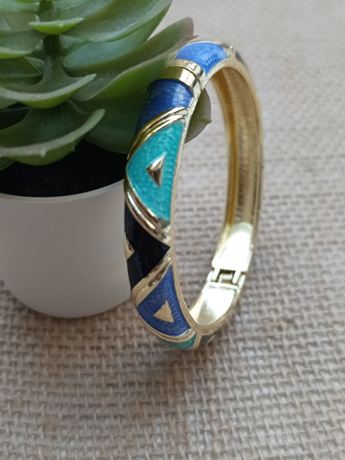 Jonc Thaïlandais bleu