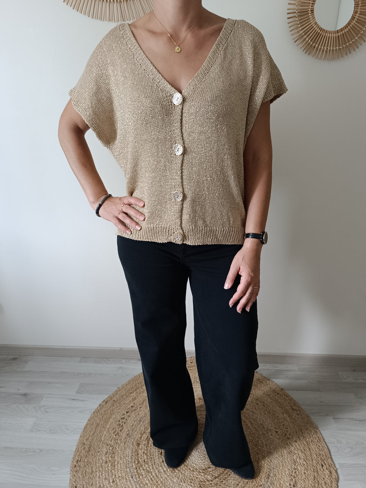 Gilet James beige