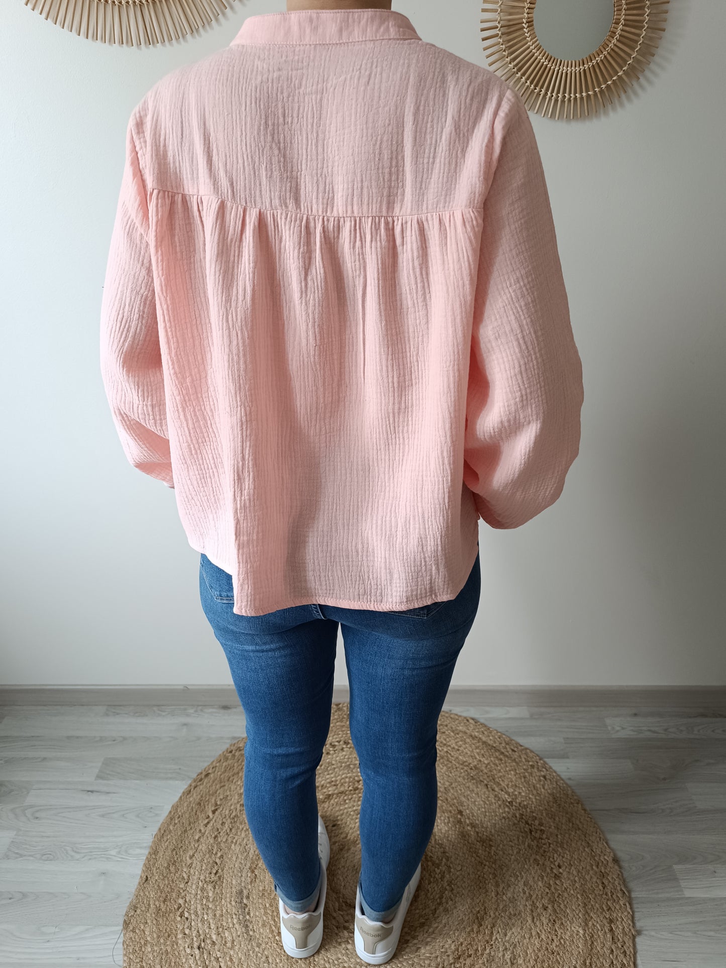 Chemisier Céléna Abricot