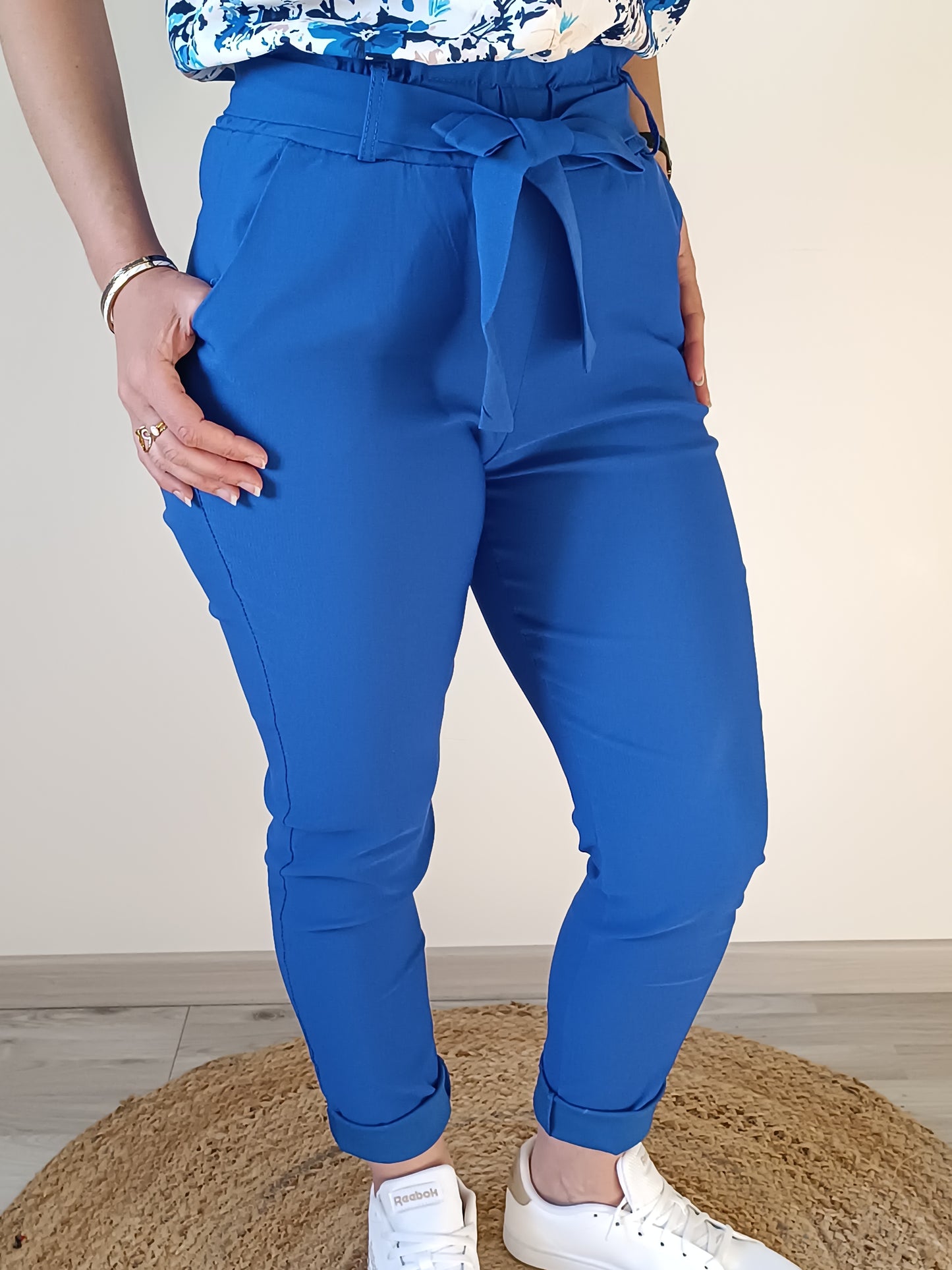Pantalon Sacha Bleu roi