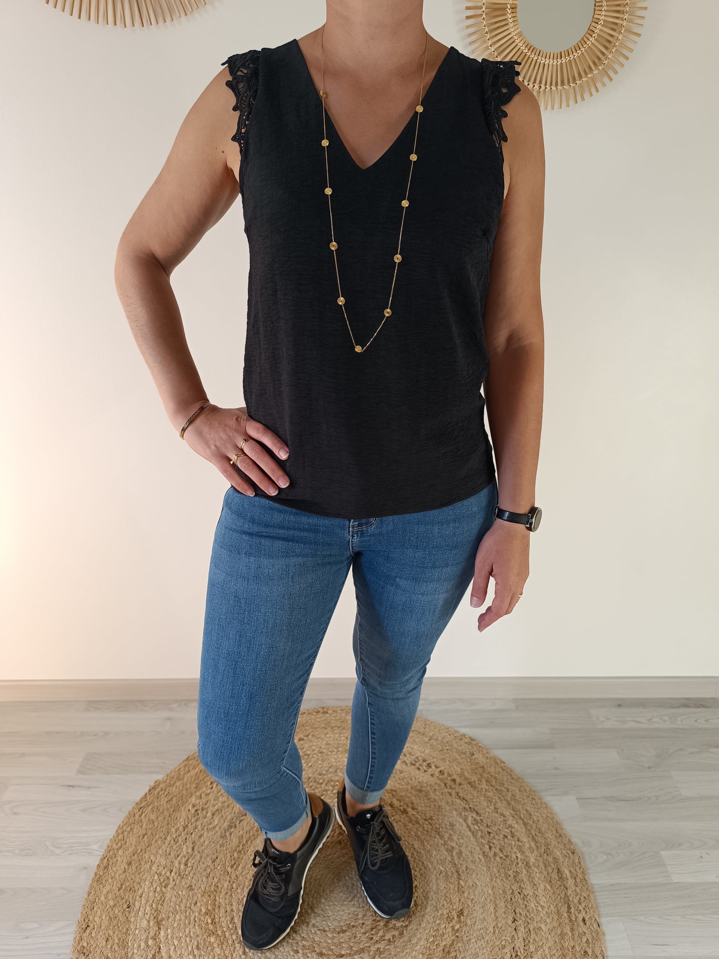 Blouse Kélia noire