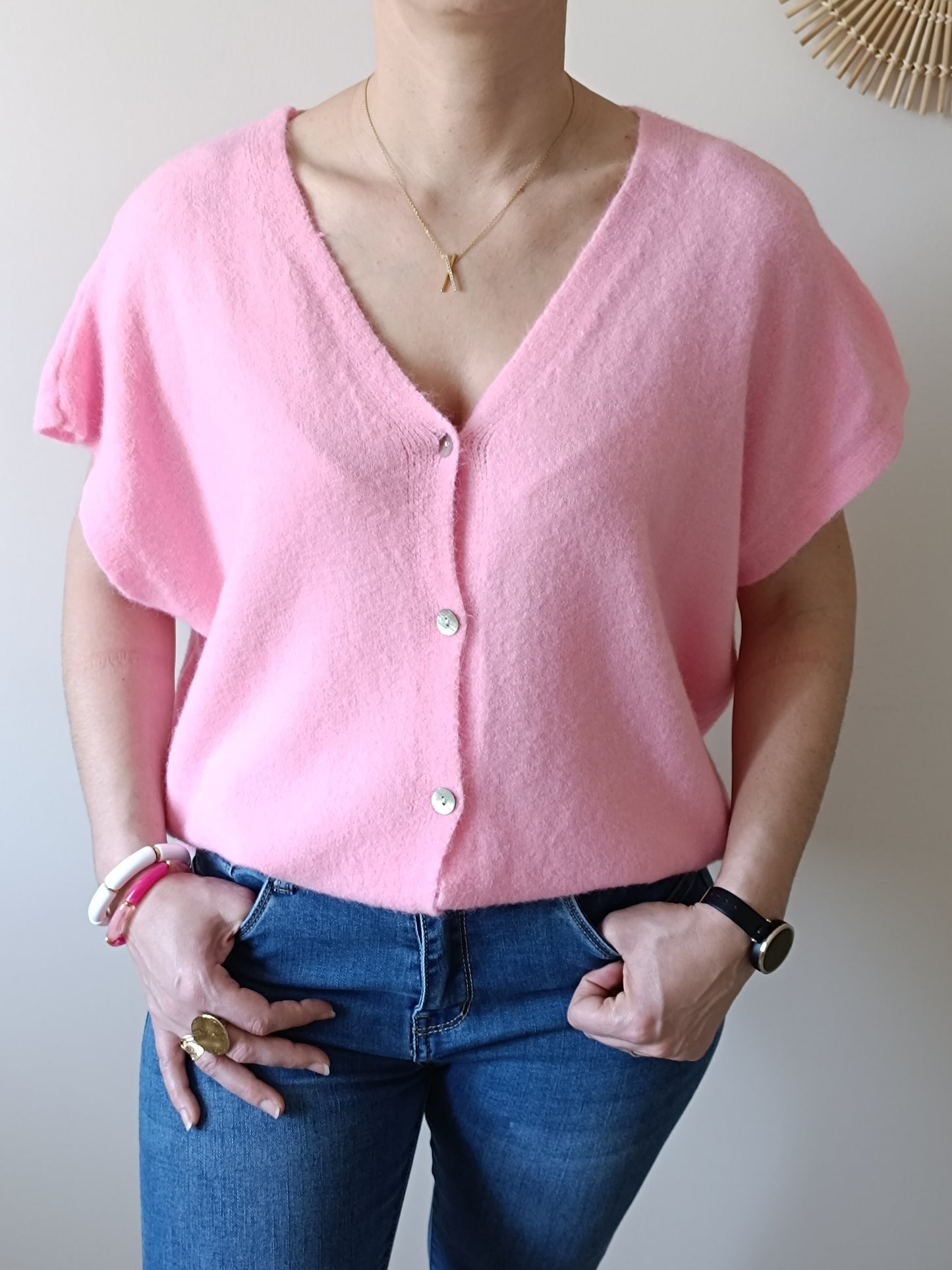 Gilet Kerel Rose