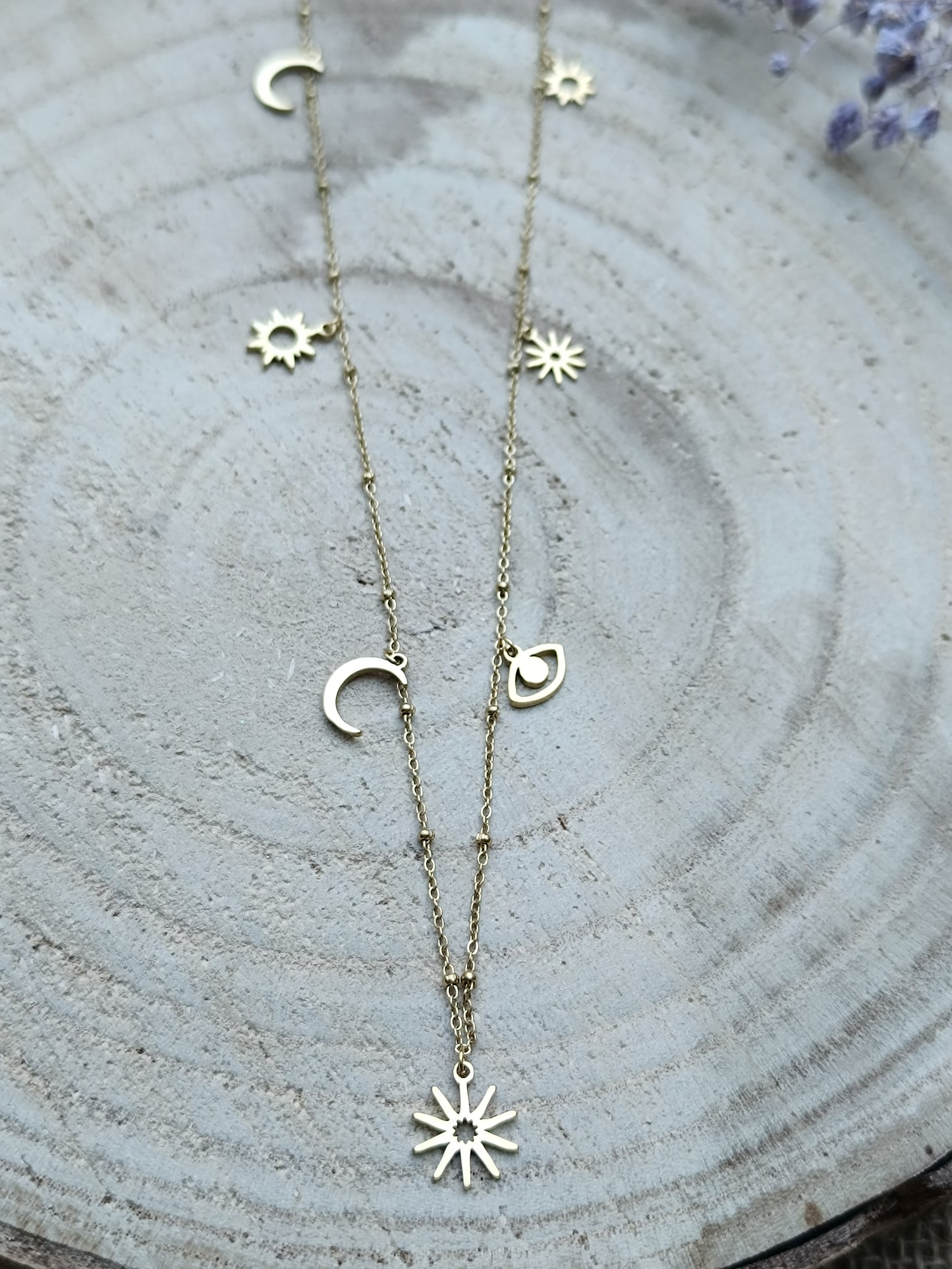 Collier sautoir Léon