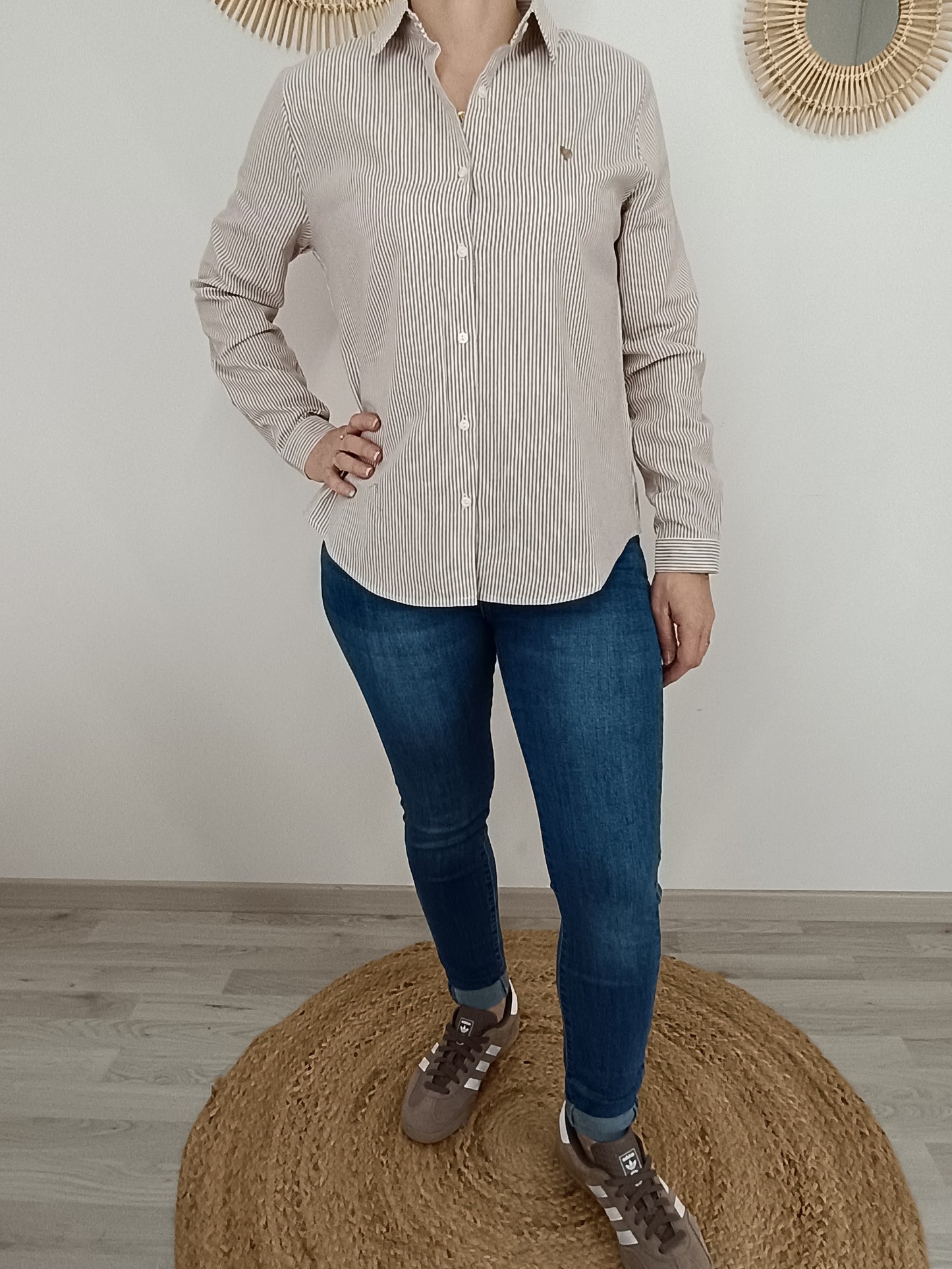 Chemise rayée Lélia