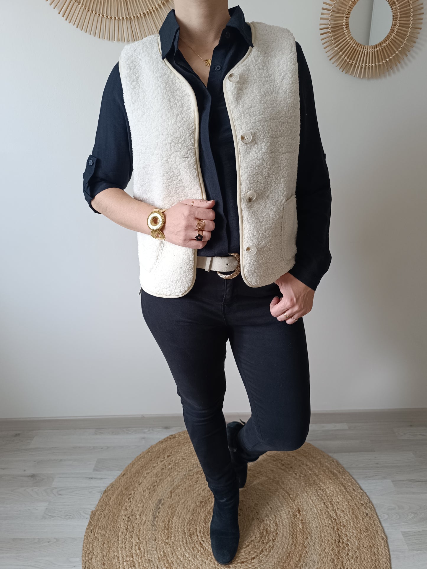Gilet Julien beige