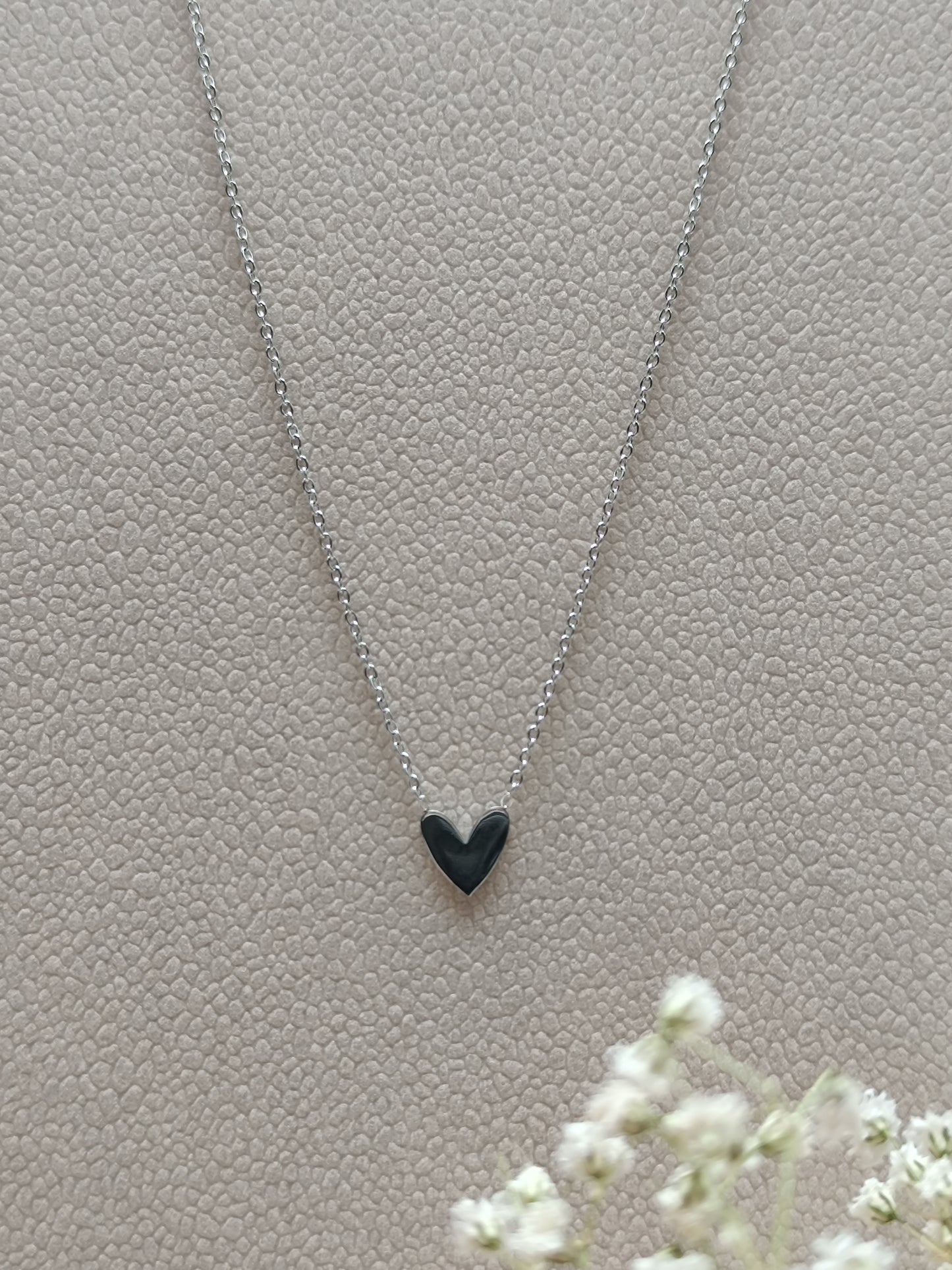 Collier Cœur Argent