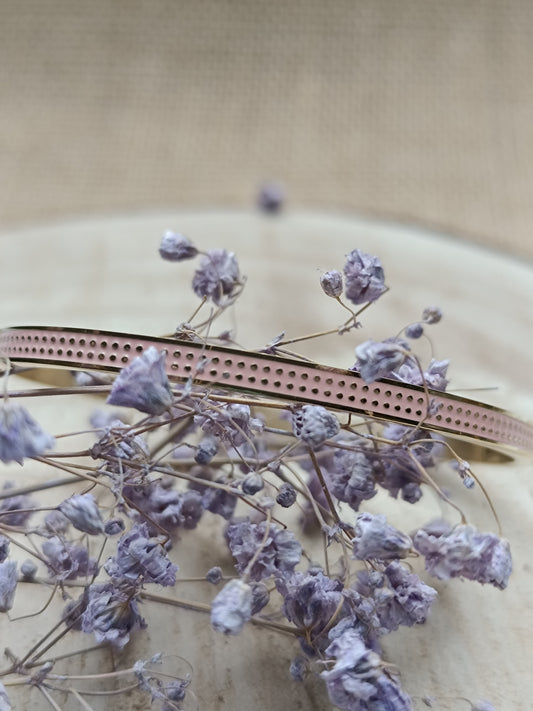 Bracelet Jonc rose