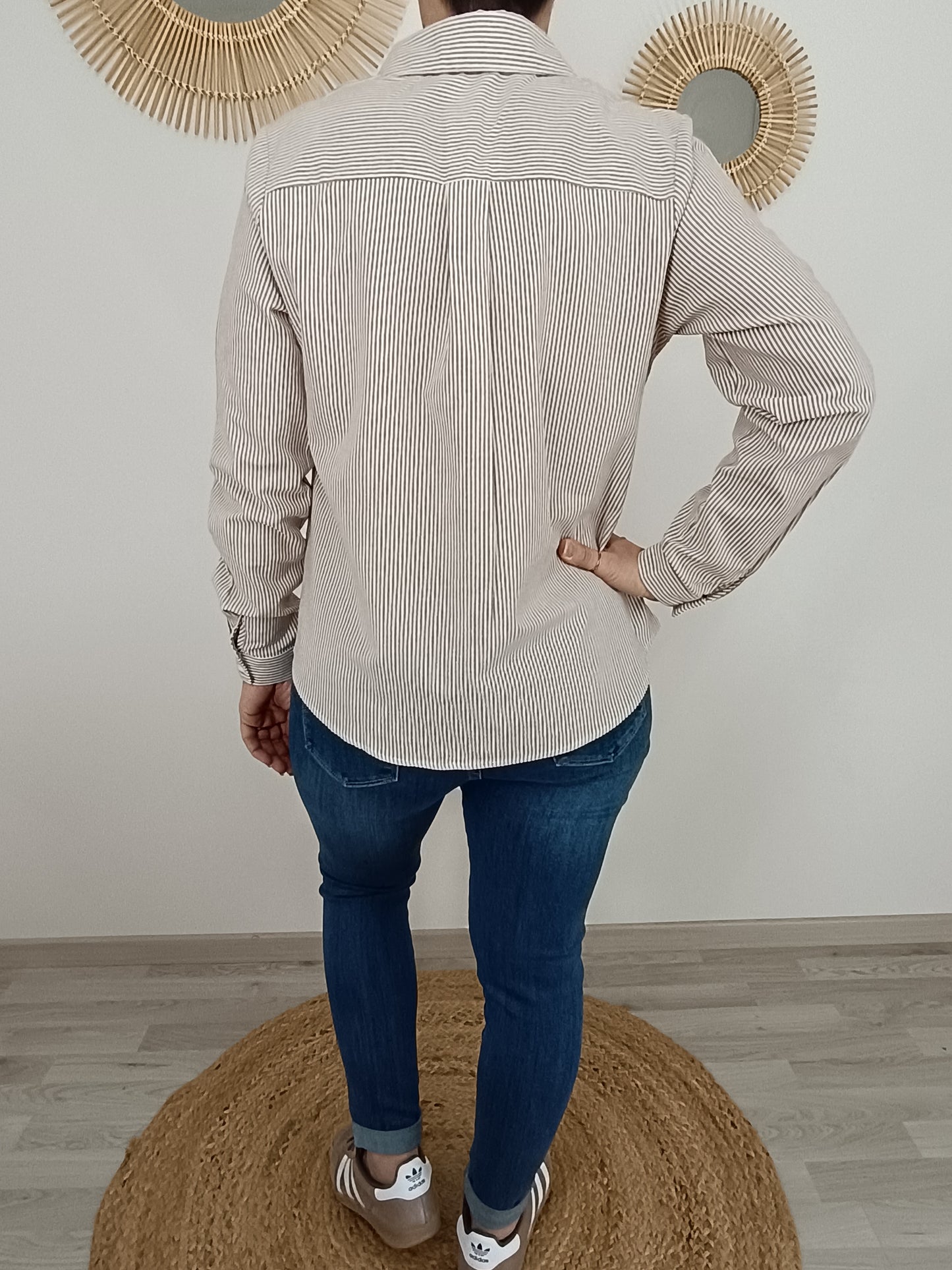 Chemise rayée Lélia