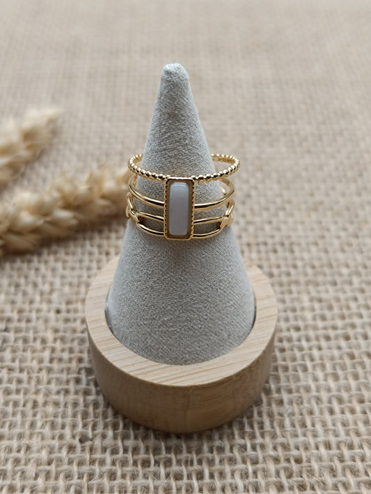 Bague Naora blanche