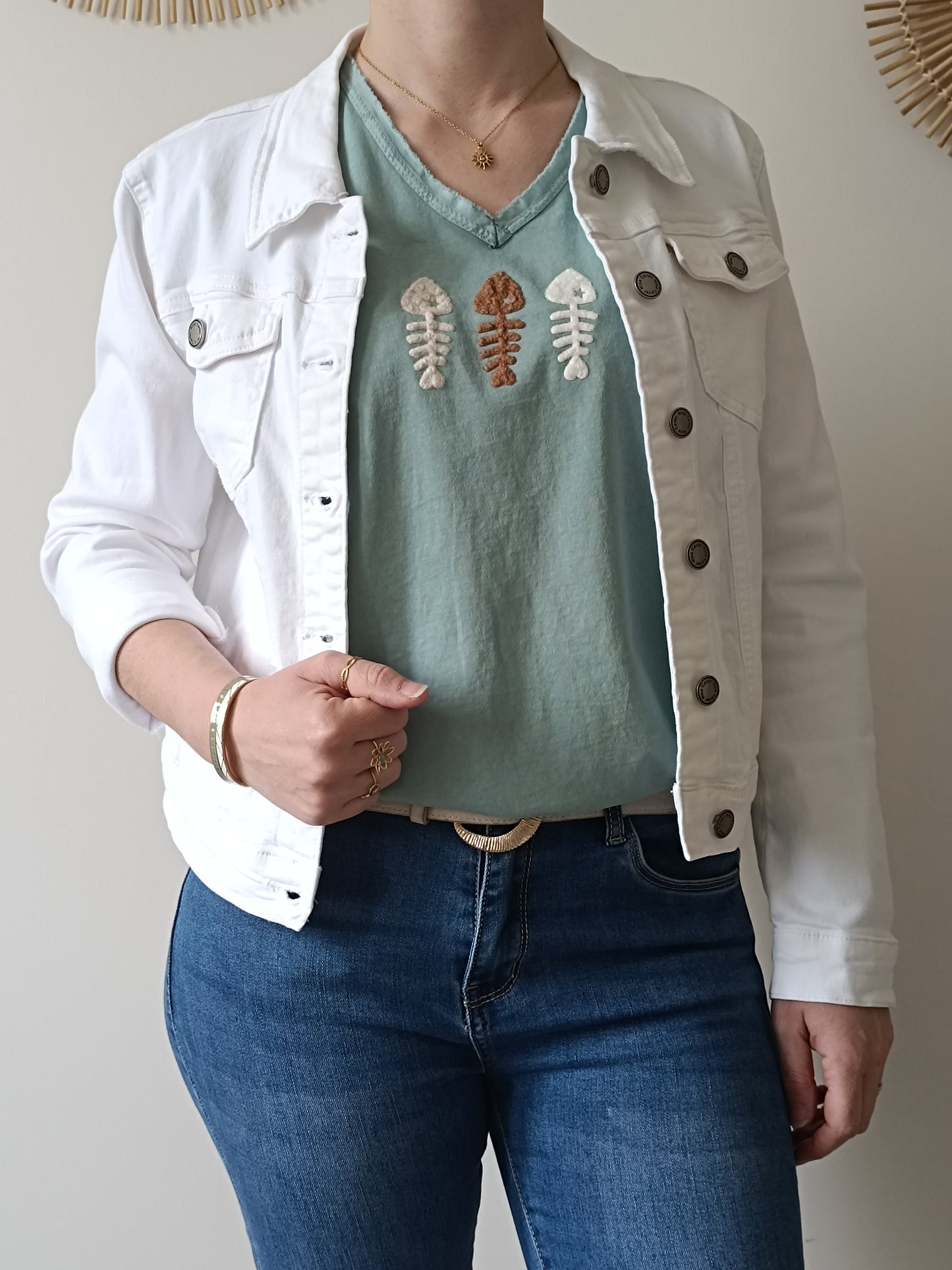 Tee-shirt Sami Céladon