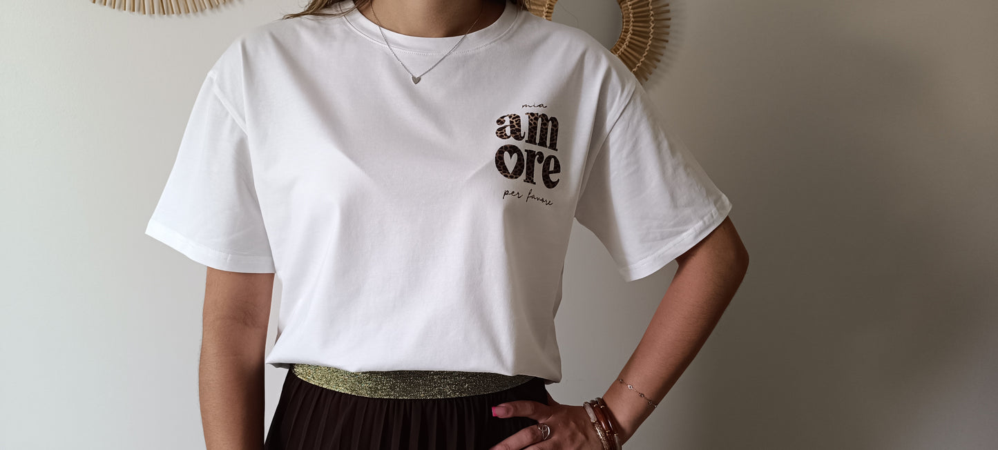 Tee-shirt Mia amore