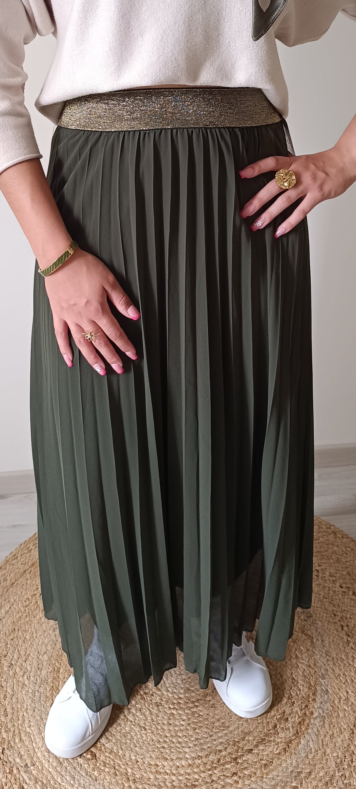 Jupe Jade Kaki