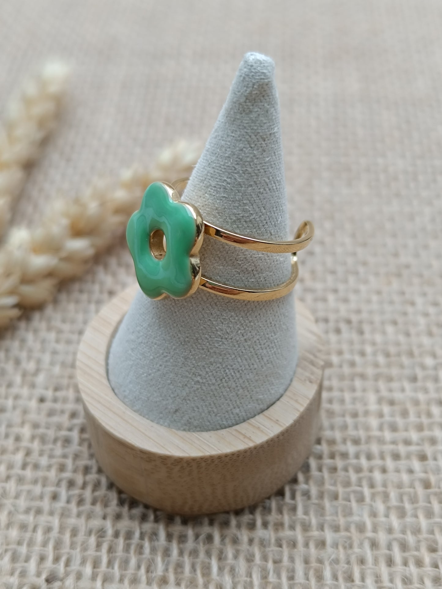 Bague Hermione verte