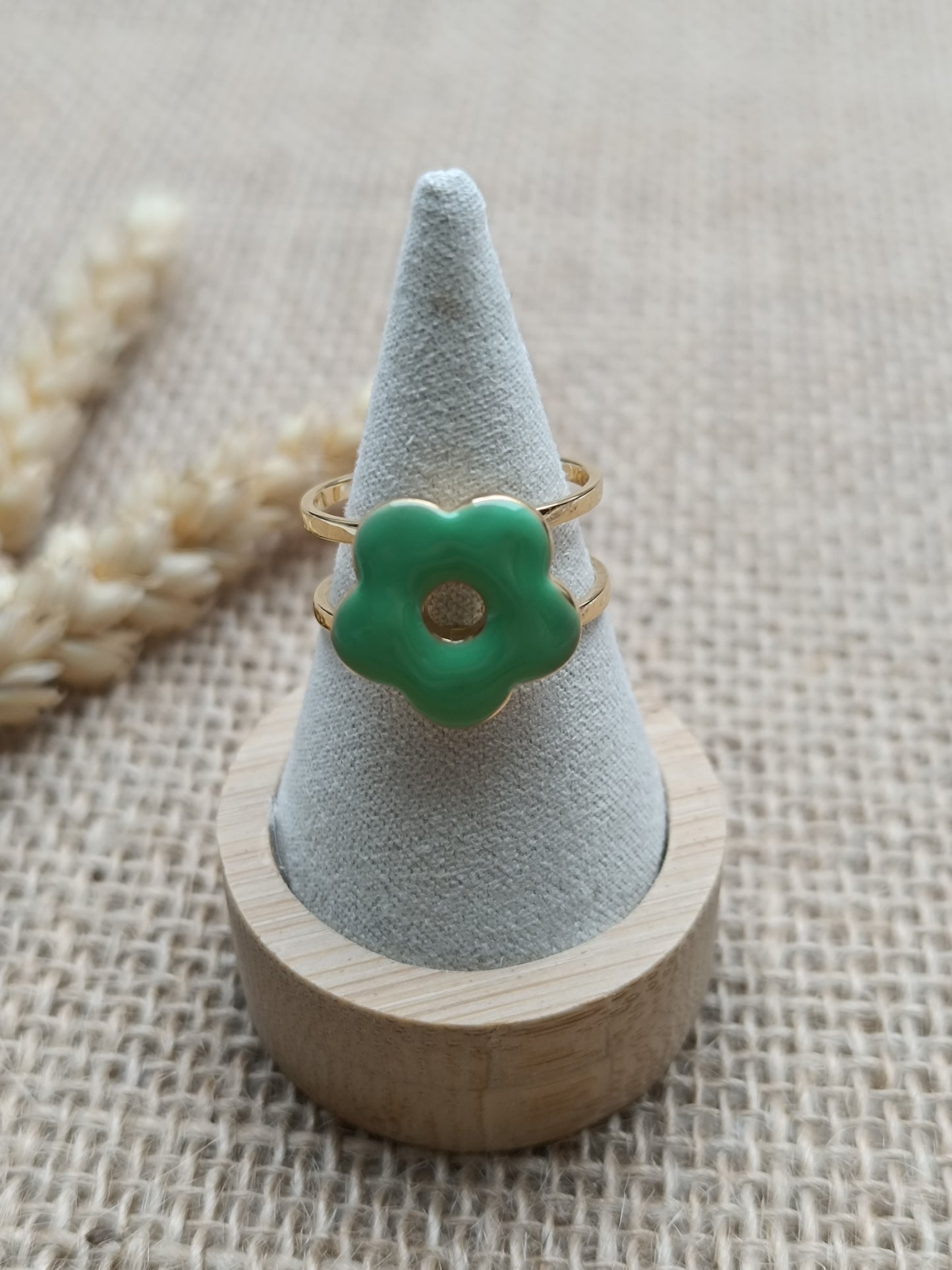 Bague Hermione verte