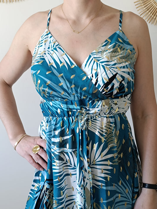 Robe Candice Bleu