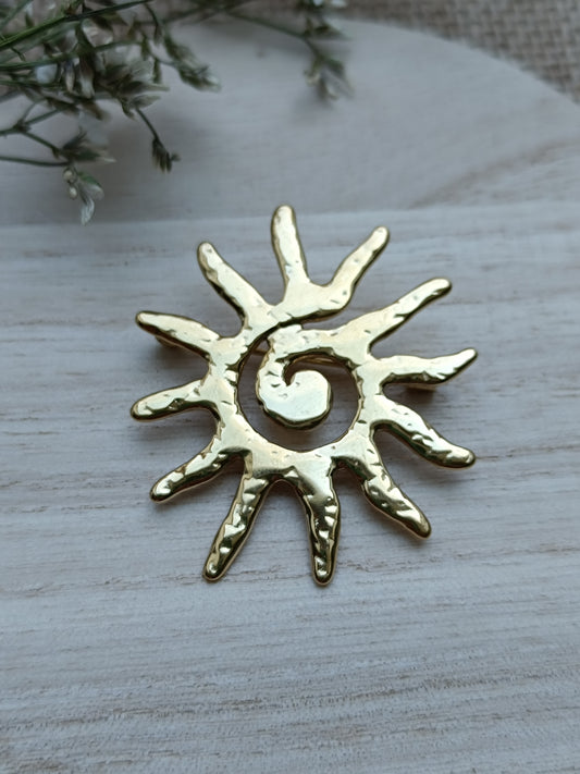 Broche Soleil