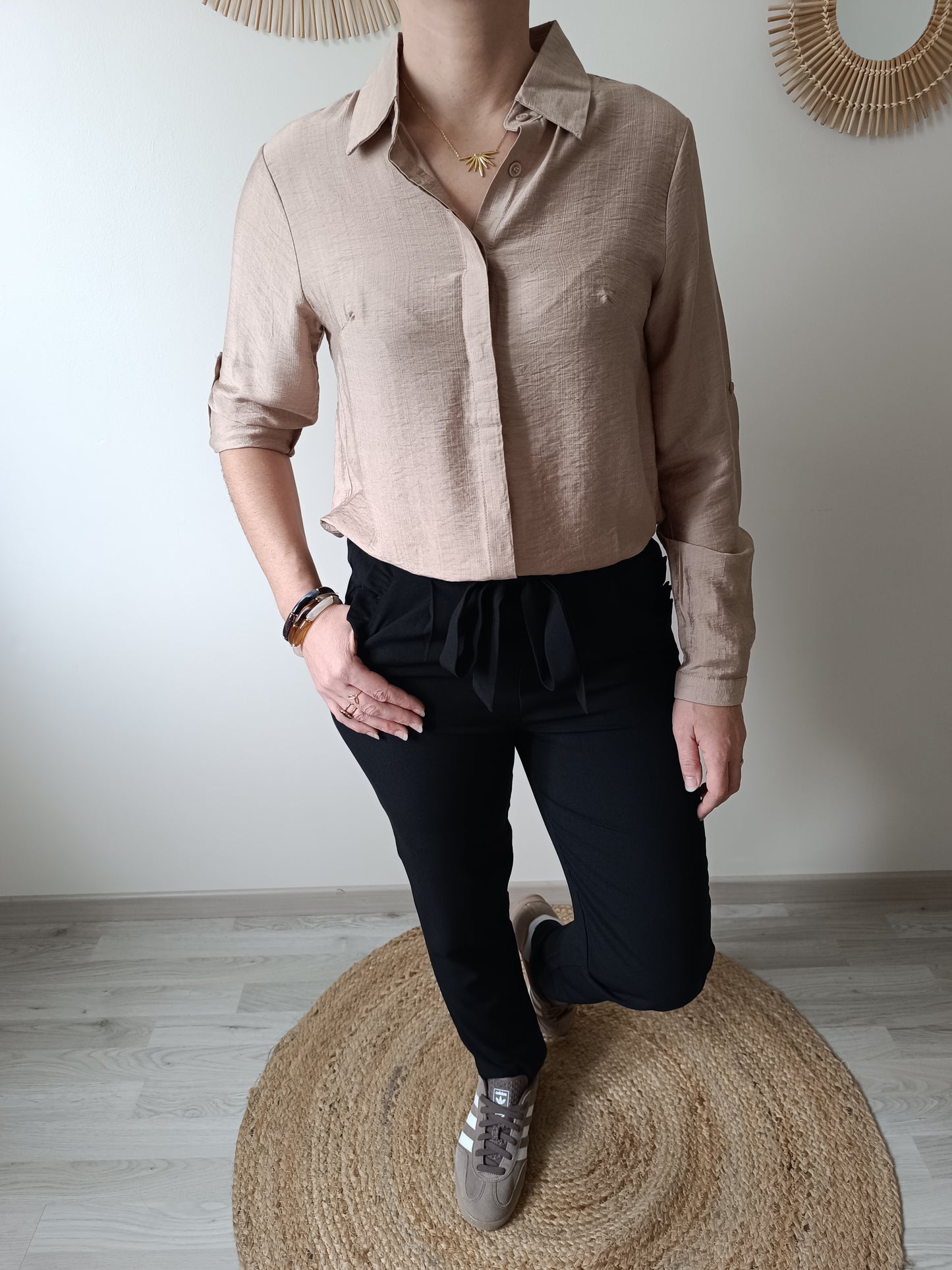 Chemise Marla marron