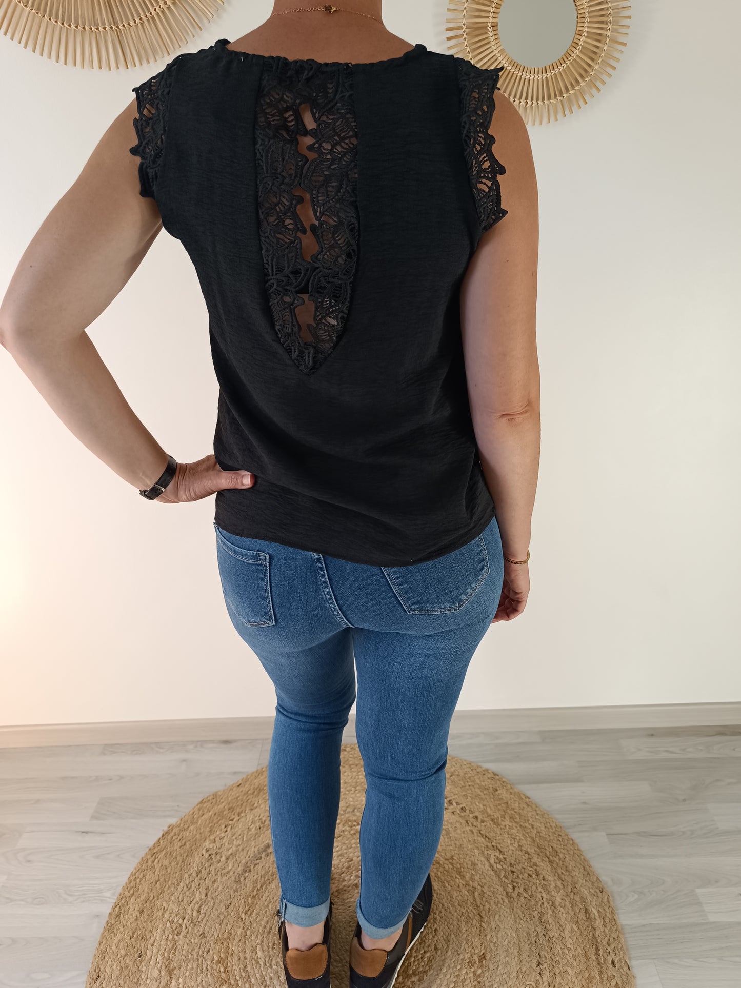 Blouse Kélia noire