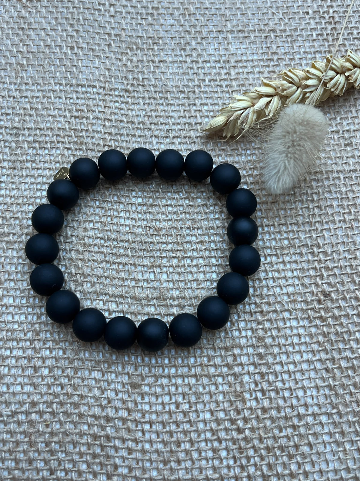 Bracelet élastique noir