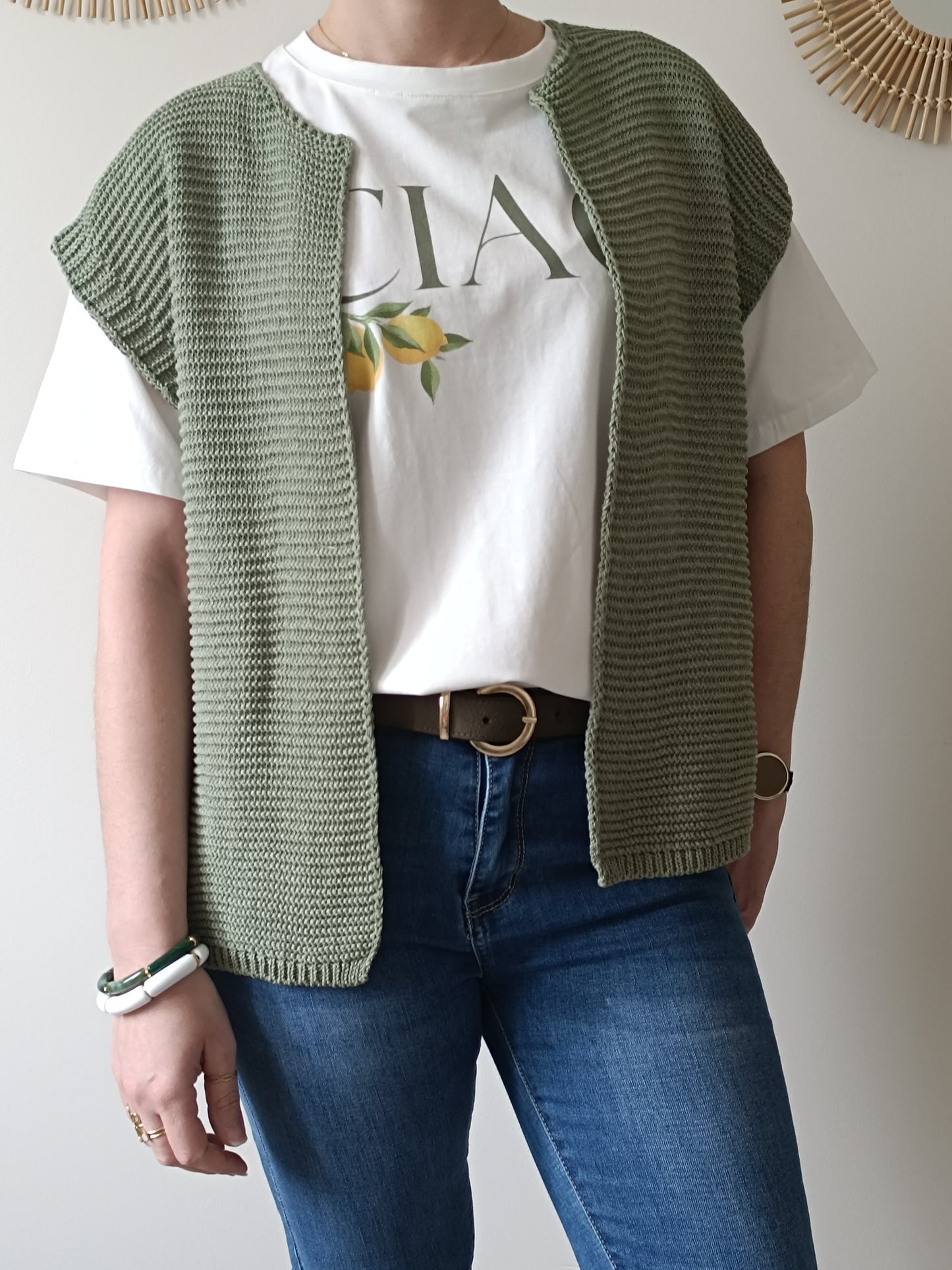 Gilet Martin kaki