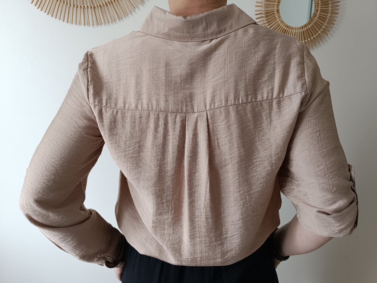 Chemise Marla marron