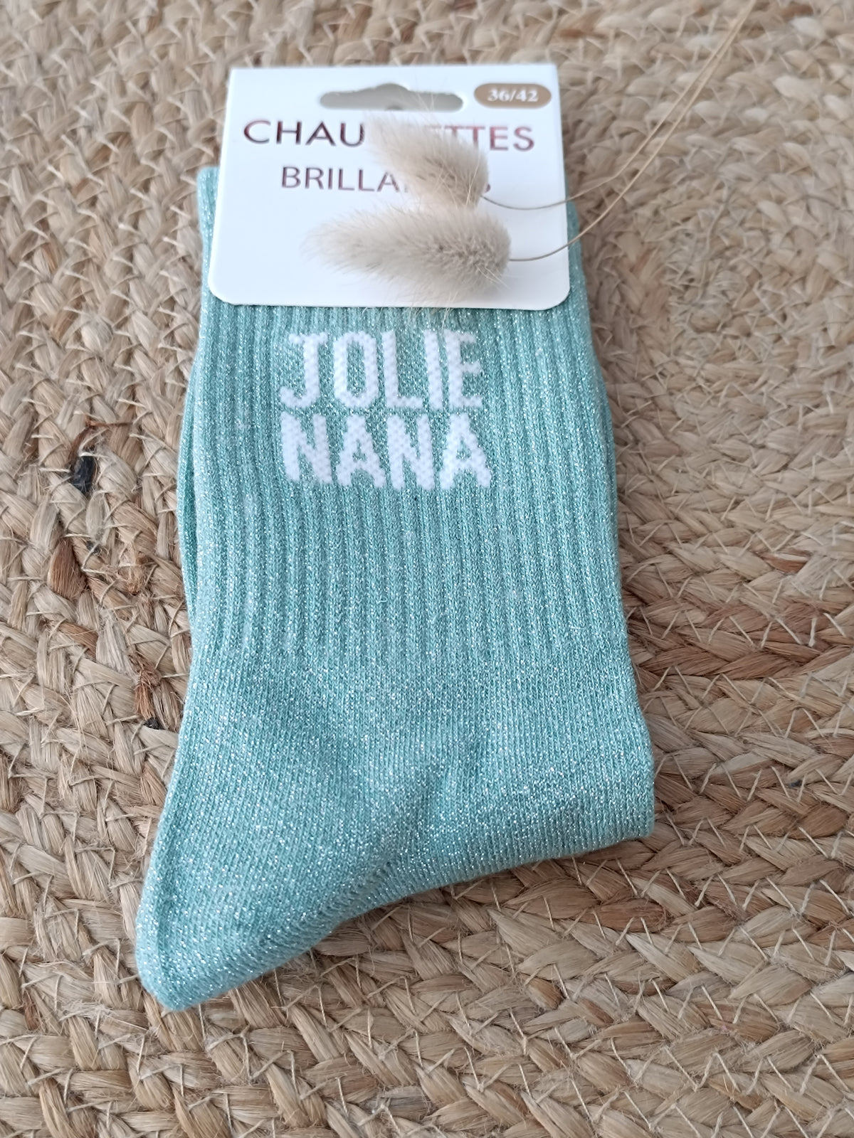 Chaussettes à paillettes - Jolie nana
