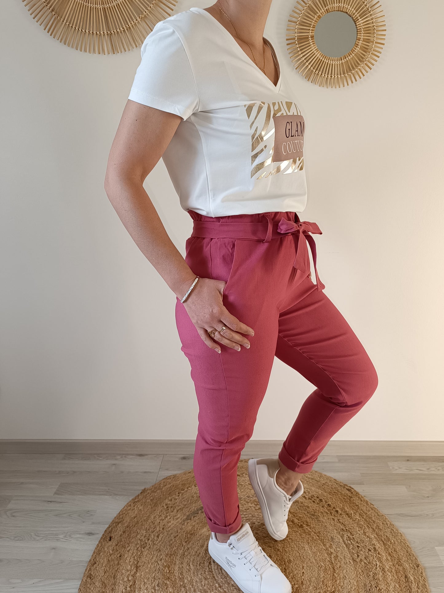 Pantalon Sacha Terracotta