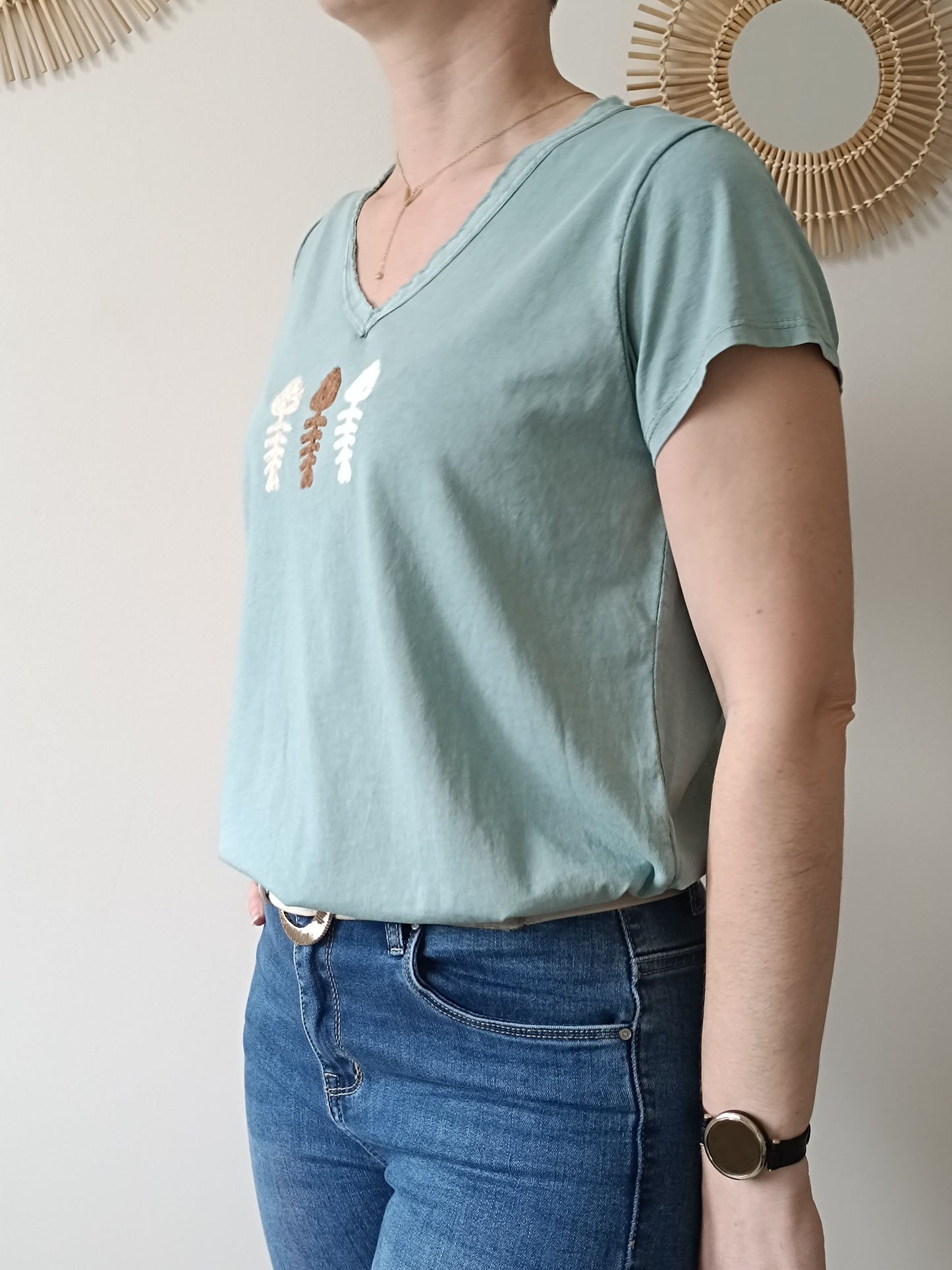 Tee-shirt Sami Céladon