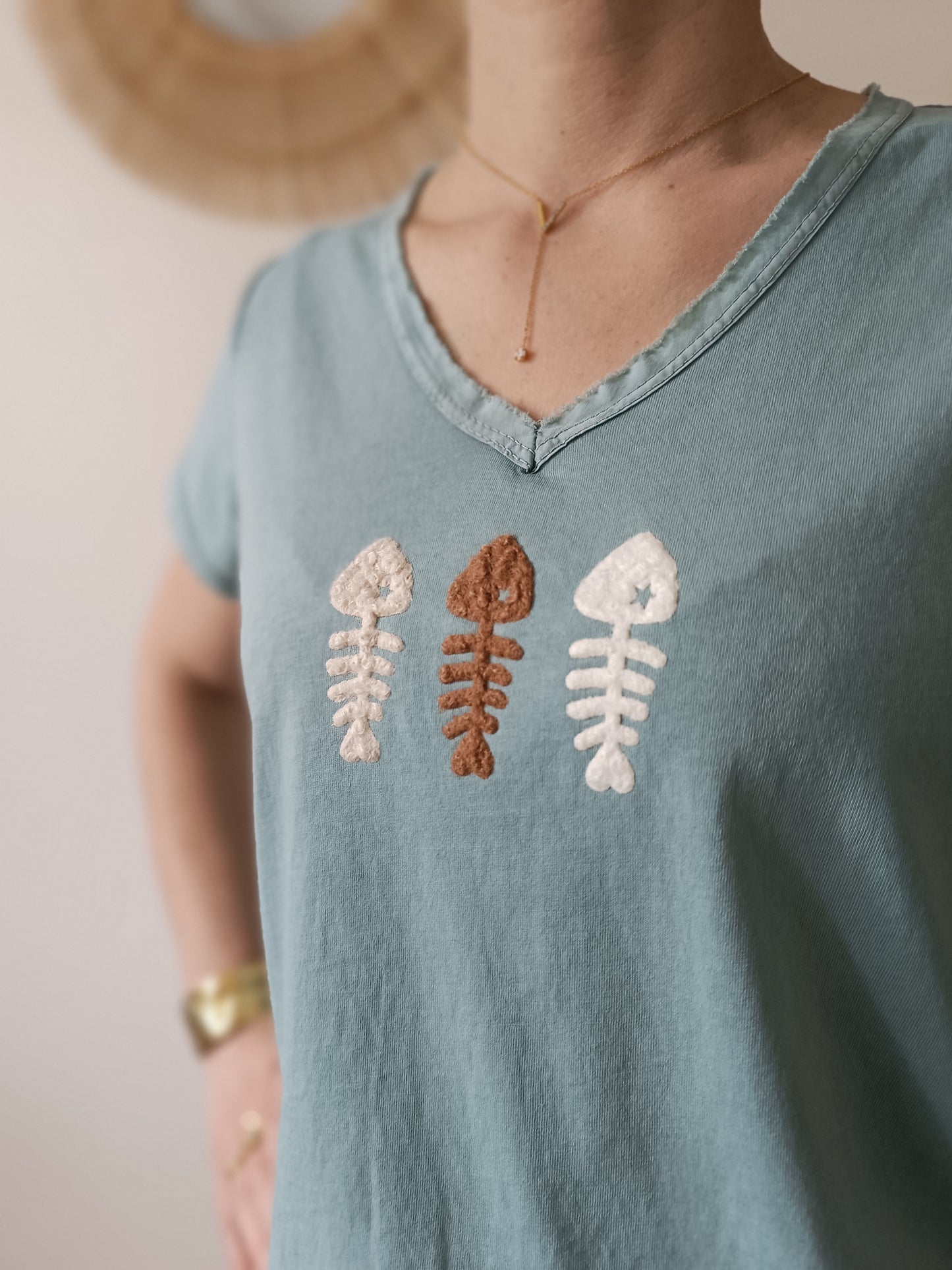 Tee-shirt Sami Céladon