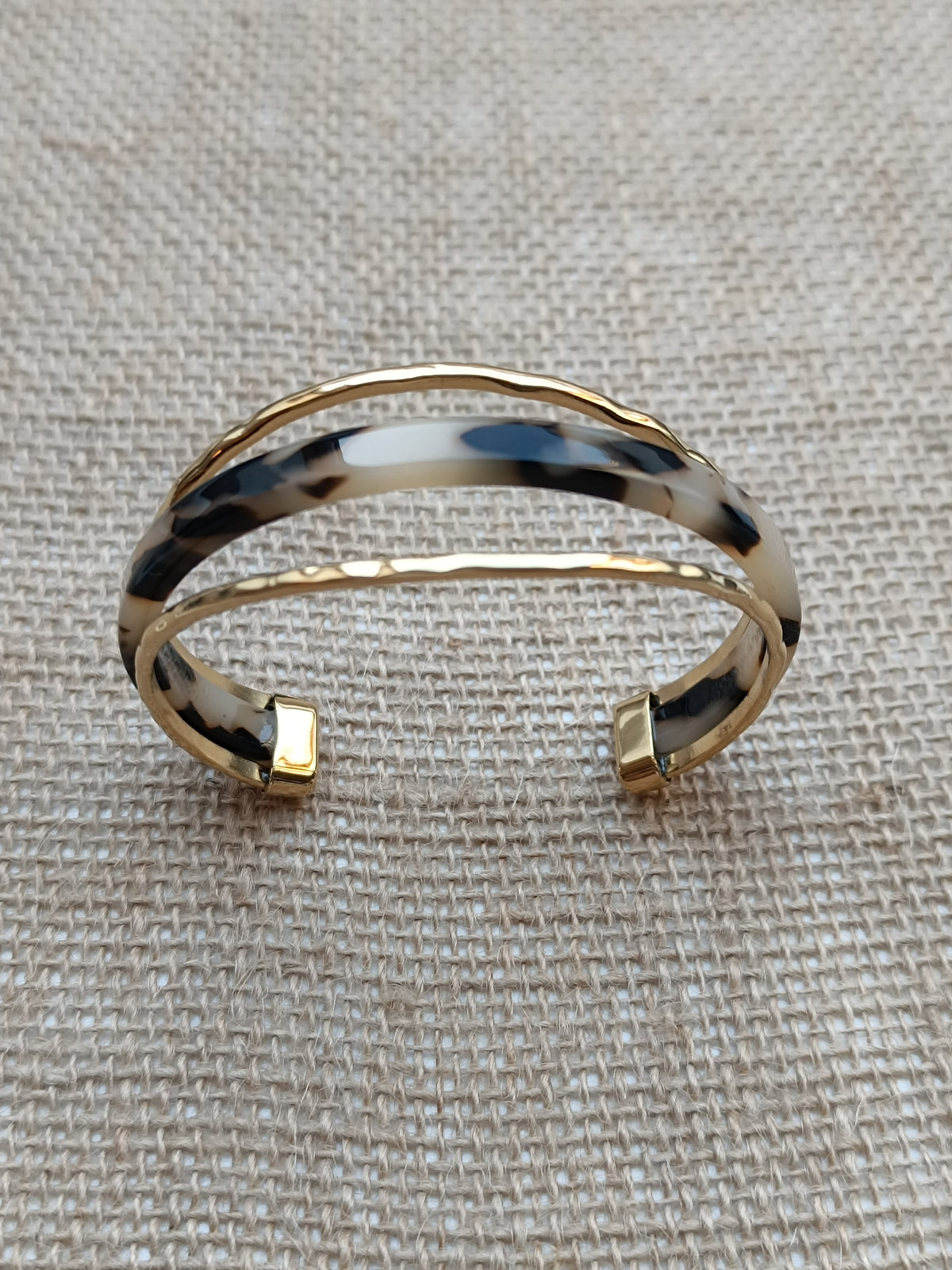 Bracelet Jonc Léopard