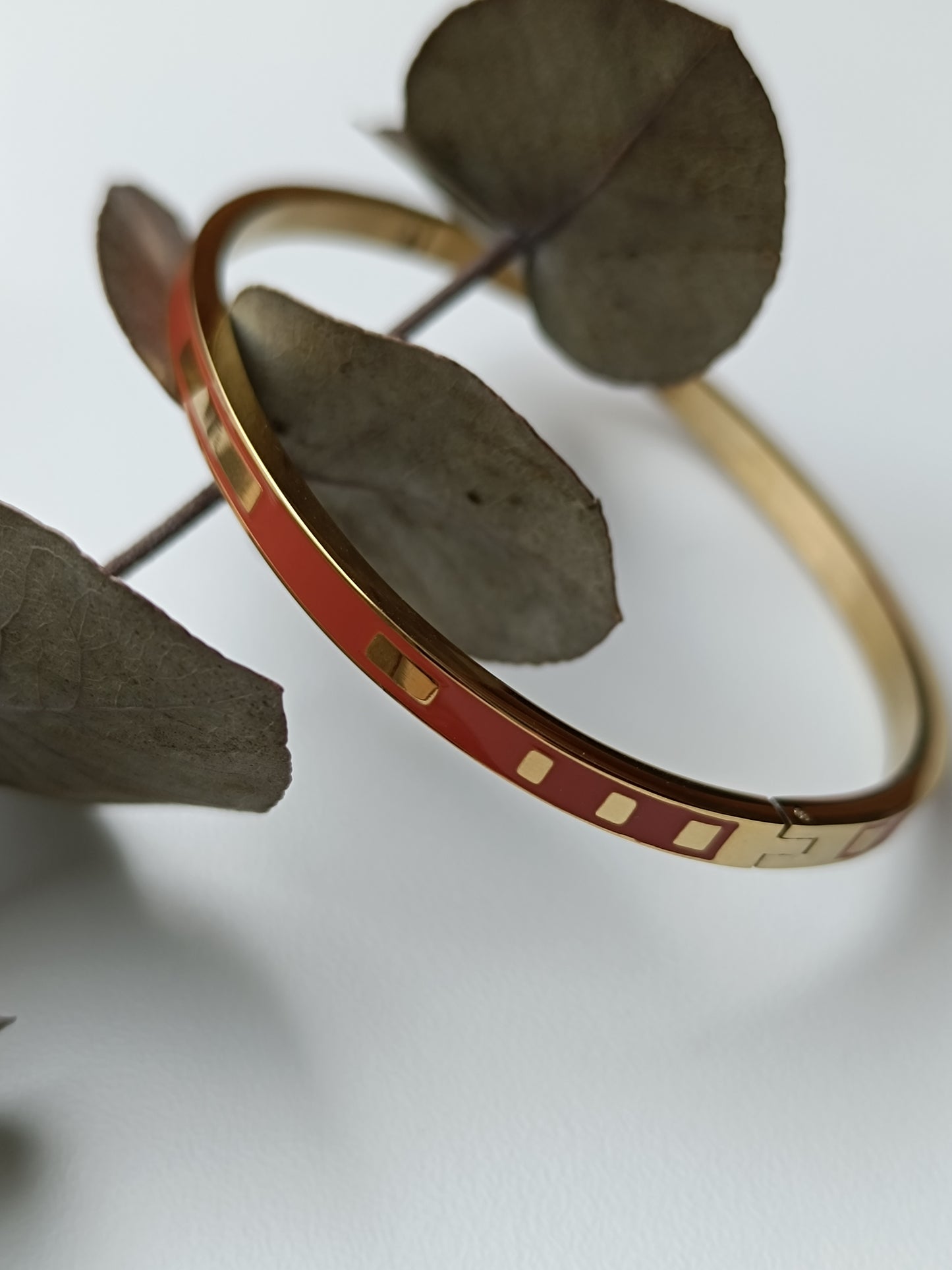 Bracelet Jonc corail