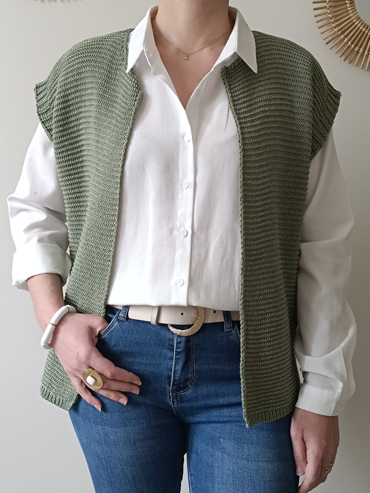 Gilet Martin kaki