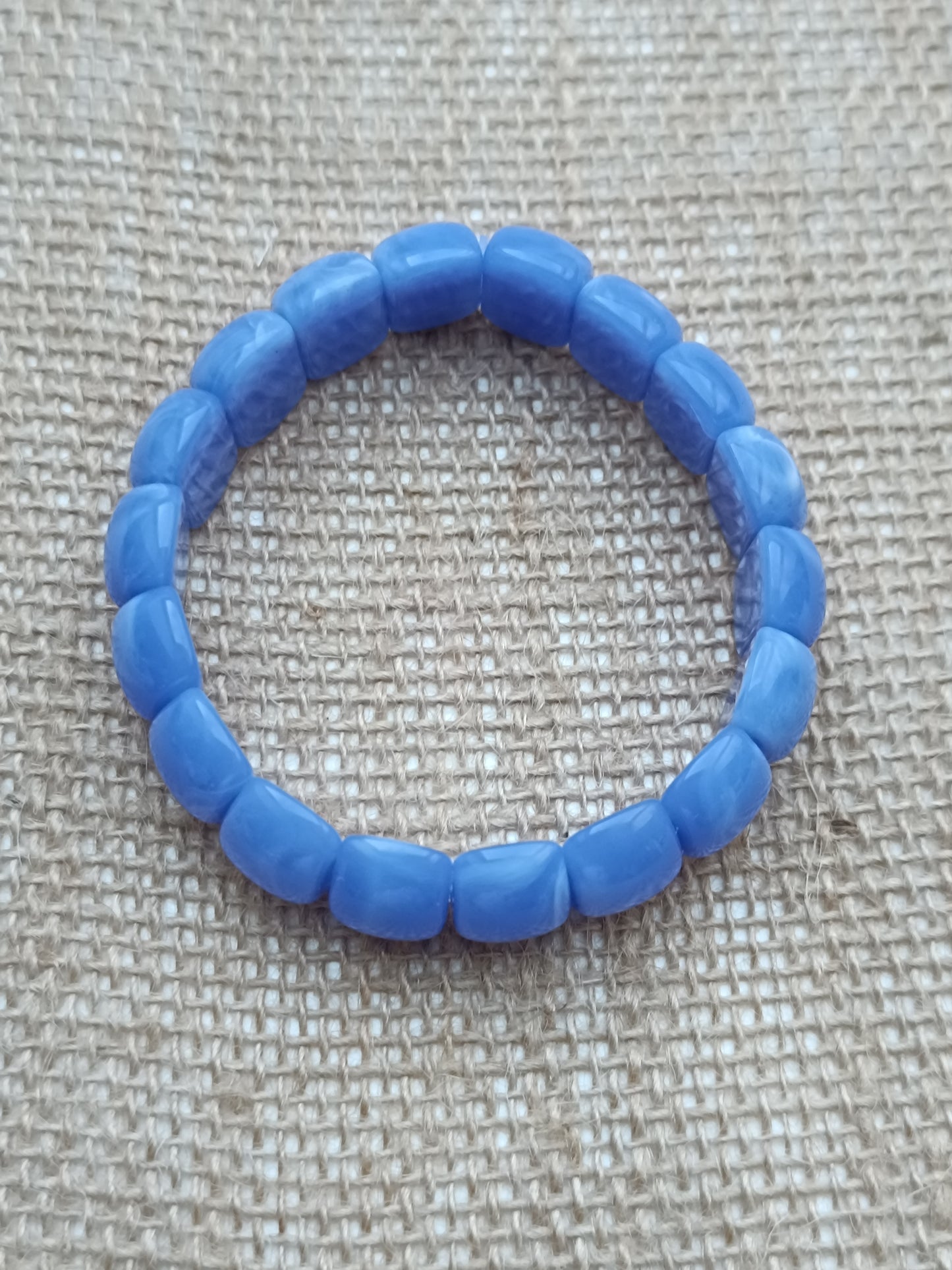 Bracelet élastique bleu
