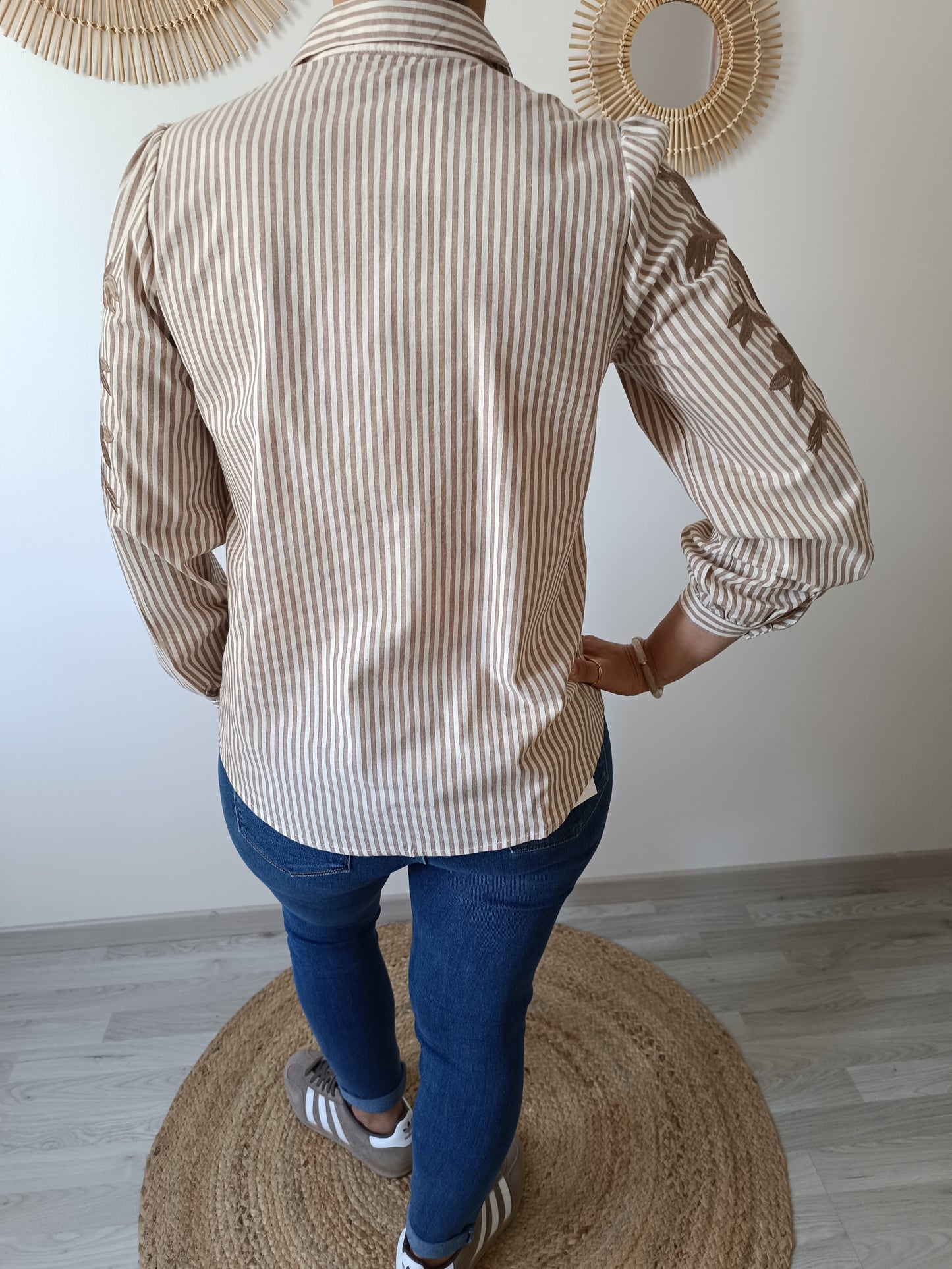 Chemisier Natalia taupe