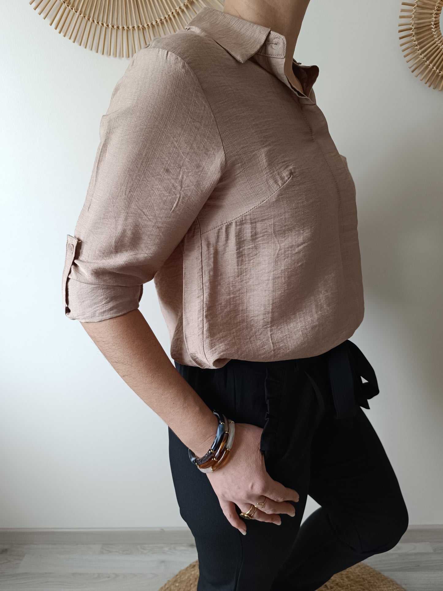 Chemise Marla marron